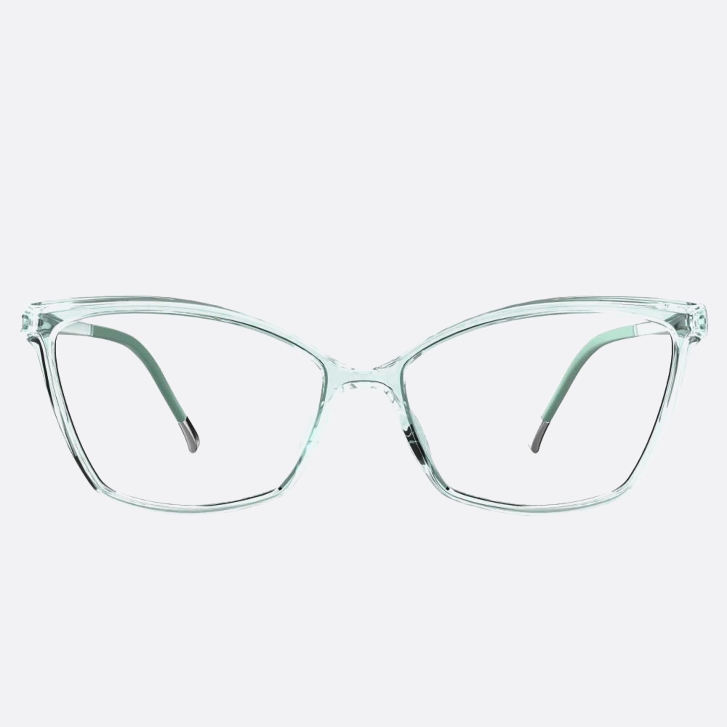 Silhouette 54mm Eos View Green Butterfly Women Eyeglasses - Main View