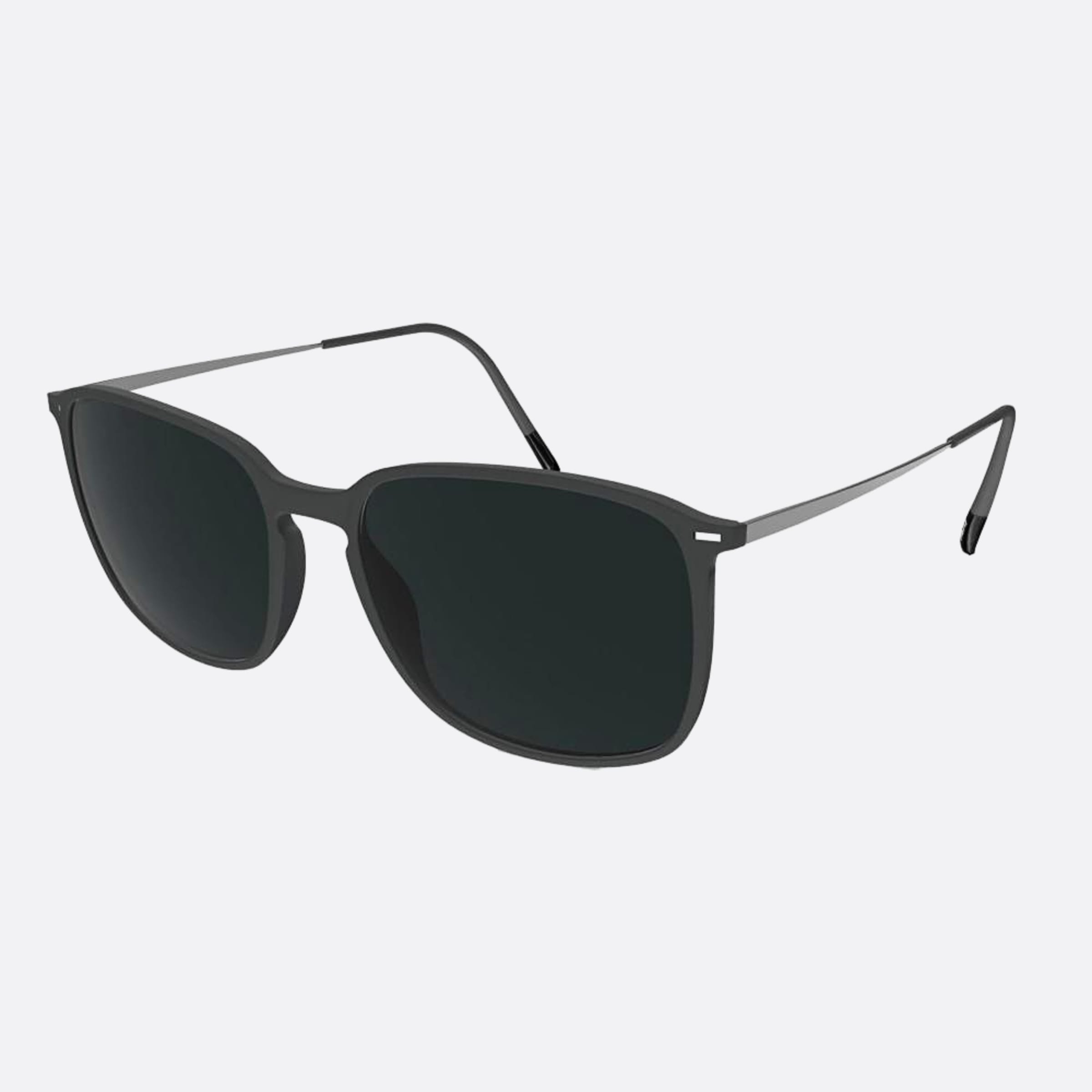 Silhouette Sun Lite Grey Visor Women Sunglasses - Side View