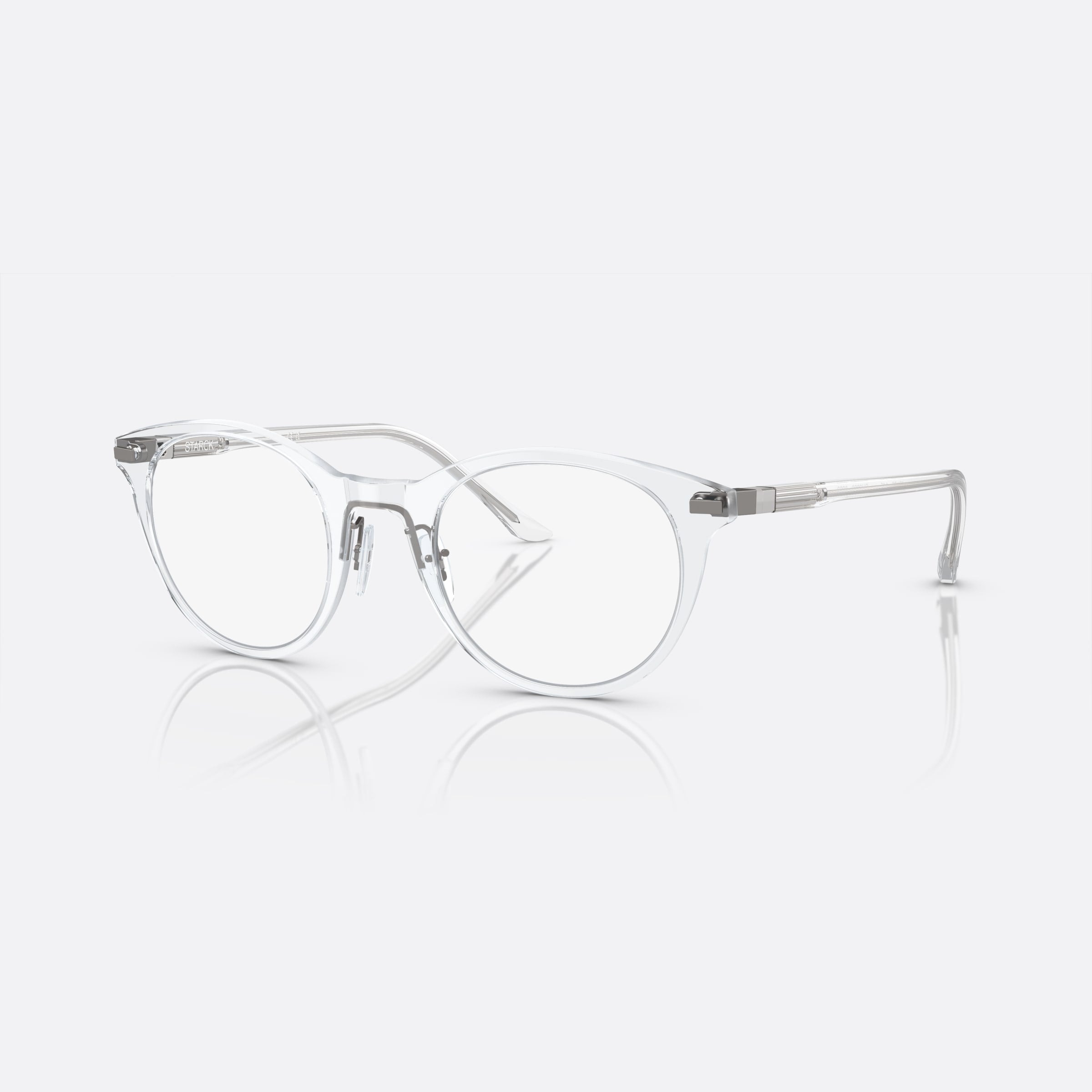 Starck 48mm Sh2080 Green Phantos Men Eyeglasses - Main View