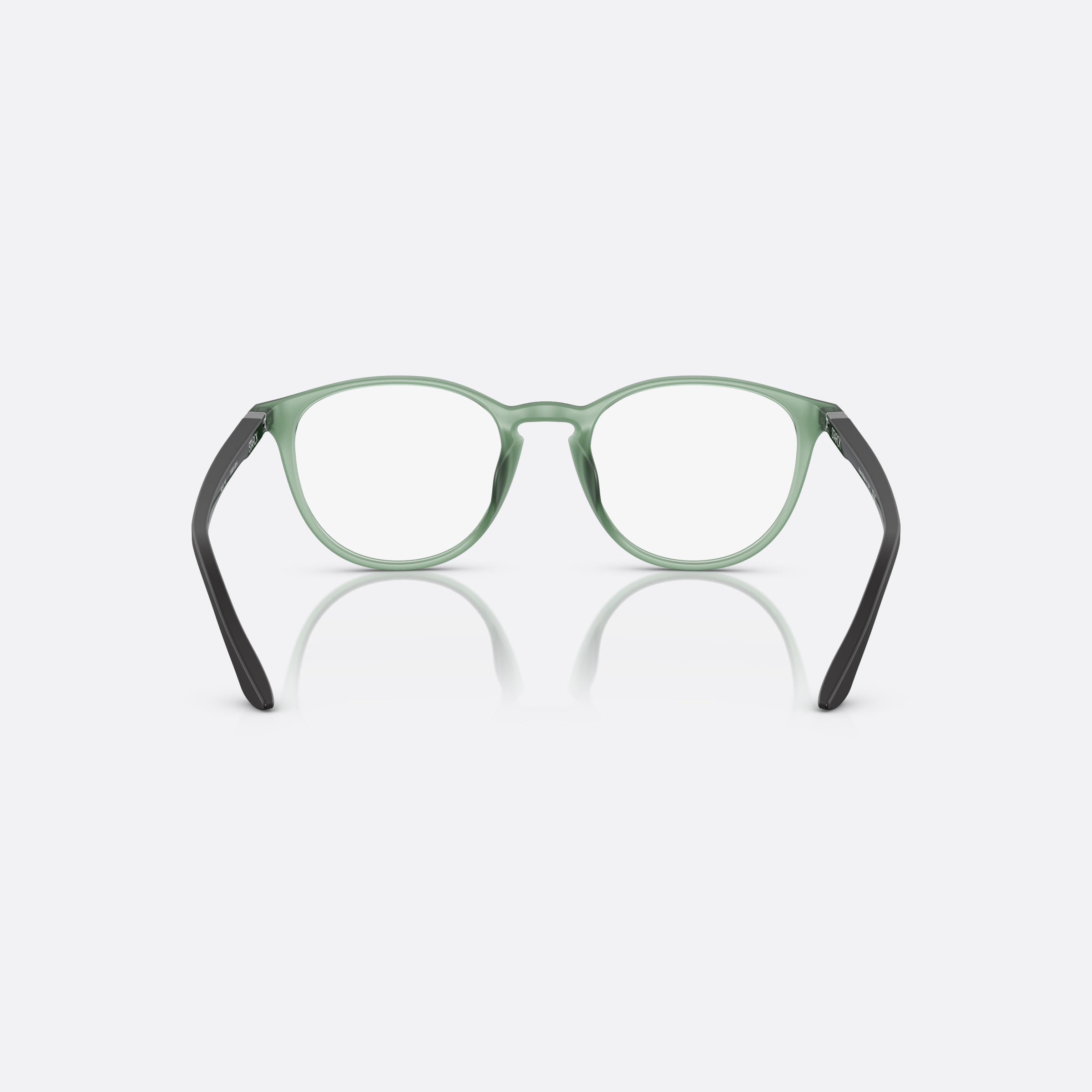Starck 49mm Sh3074 Green Phantos Men Eyeglasses - Side View
