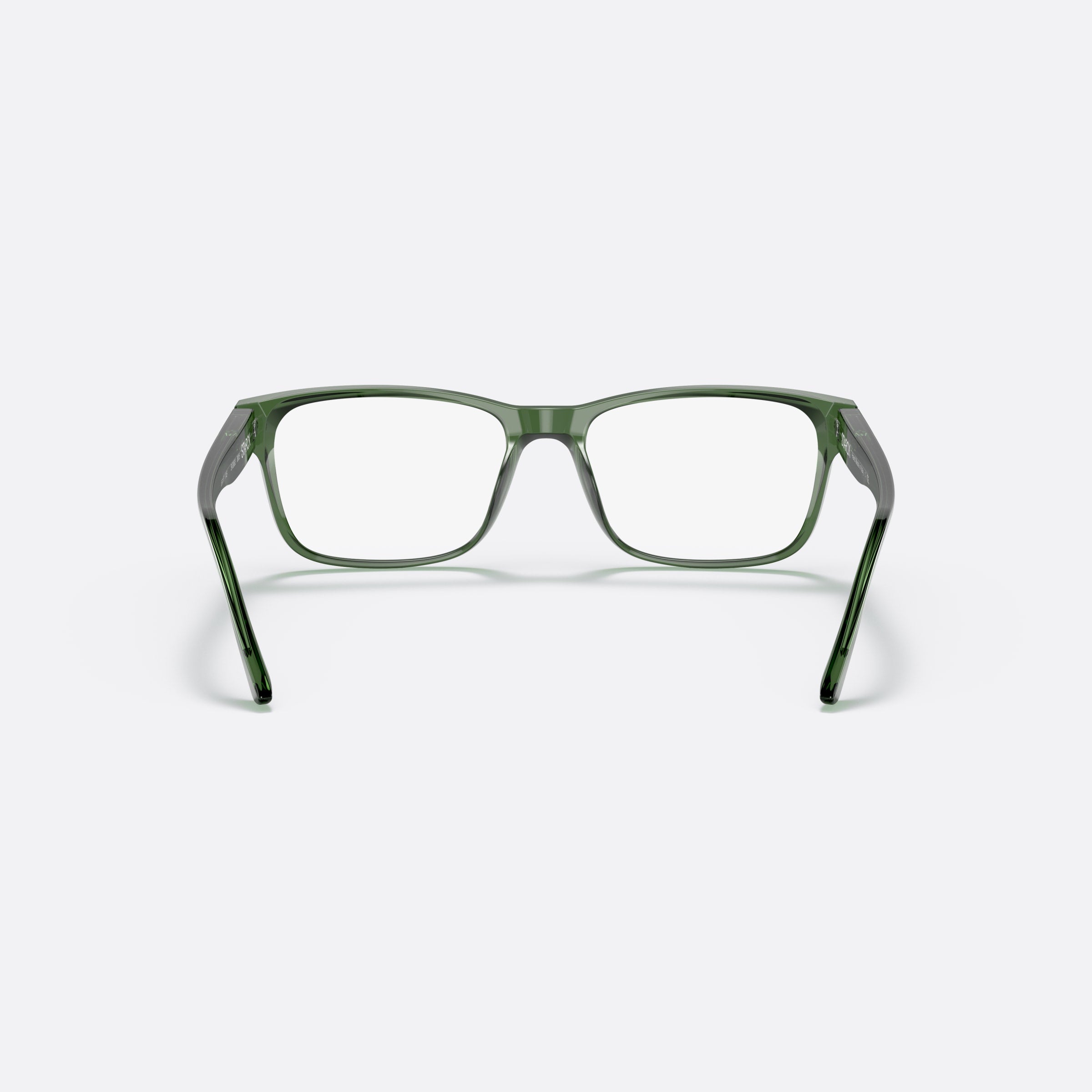 Starck 55mm Sh3083 Gray Rectangle Men Eyeglasses - Side View