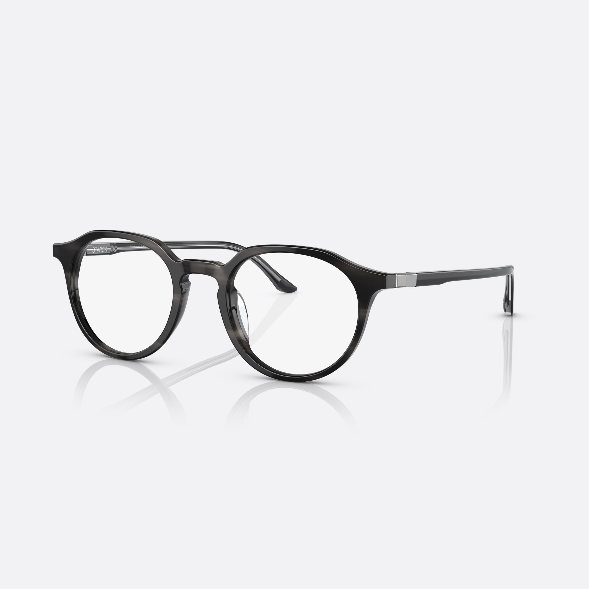 Starck 49mm Sh3086 Gray Phantos Unisex Eyeglasses - Main View