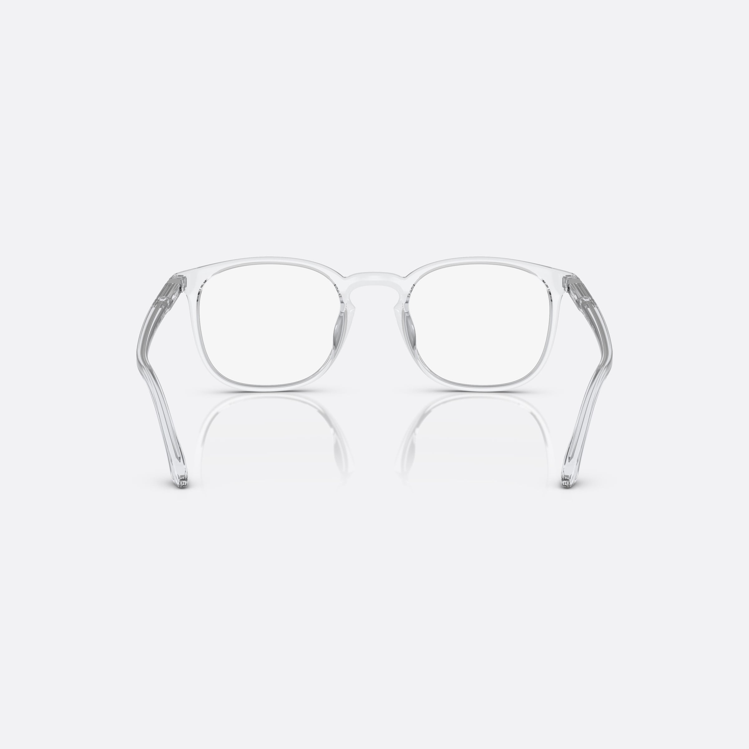 Starck 49mm Sh3088 Transparent Phantos Men Eyeglasses - Side View