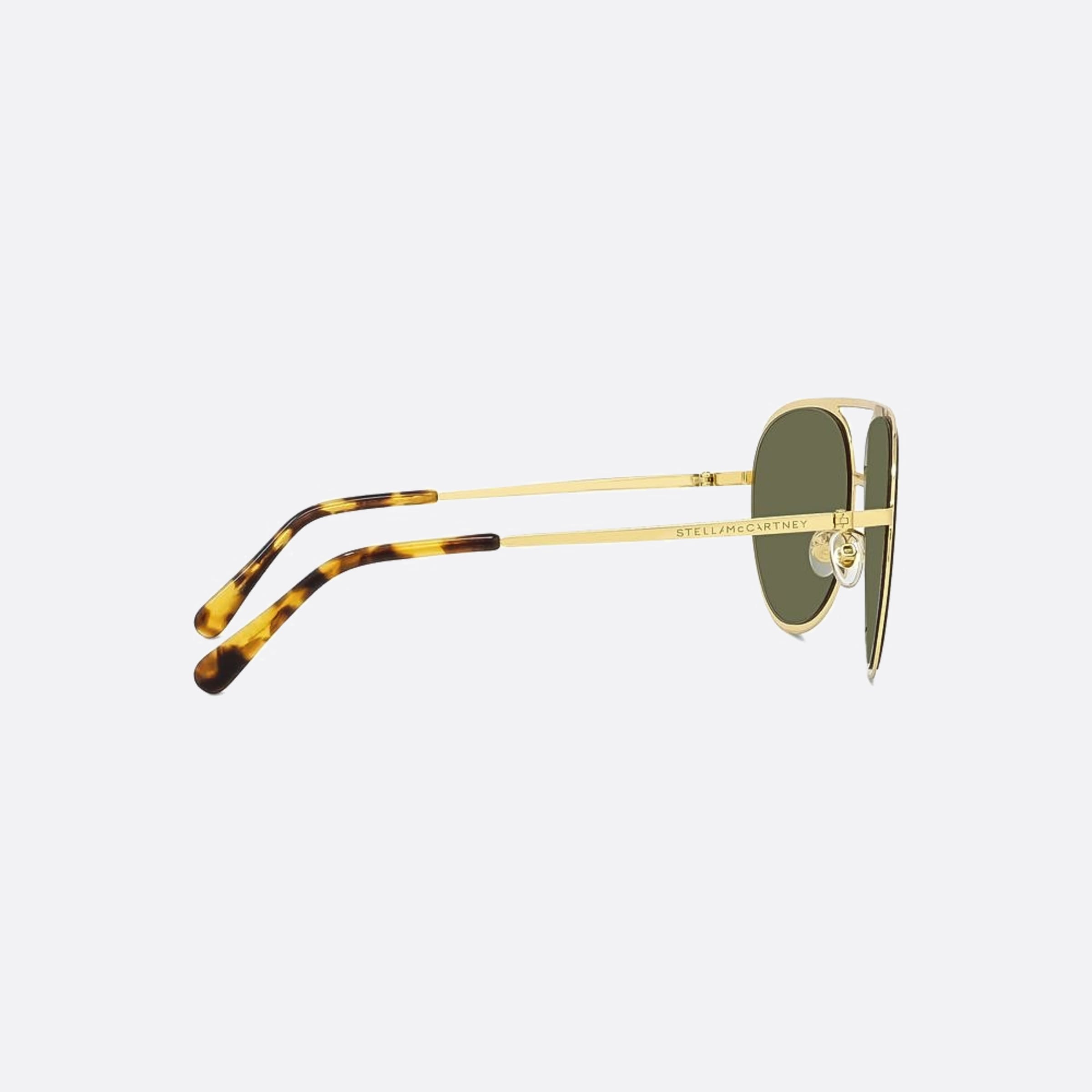 Stella 59mm Mccartney Pilot 30n Gold Pilot Women Sunglasses - Additional Angle