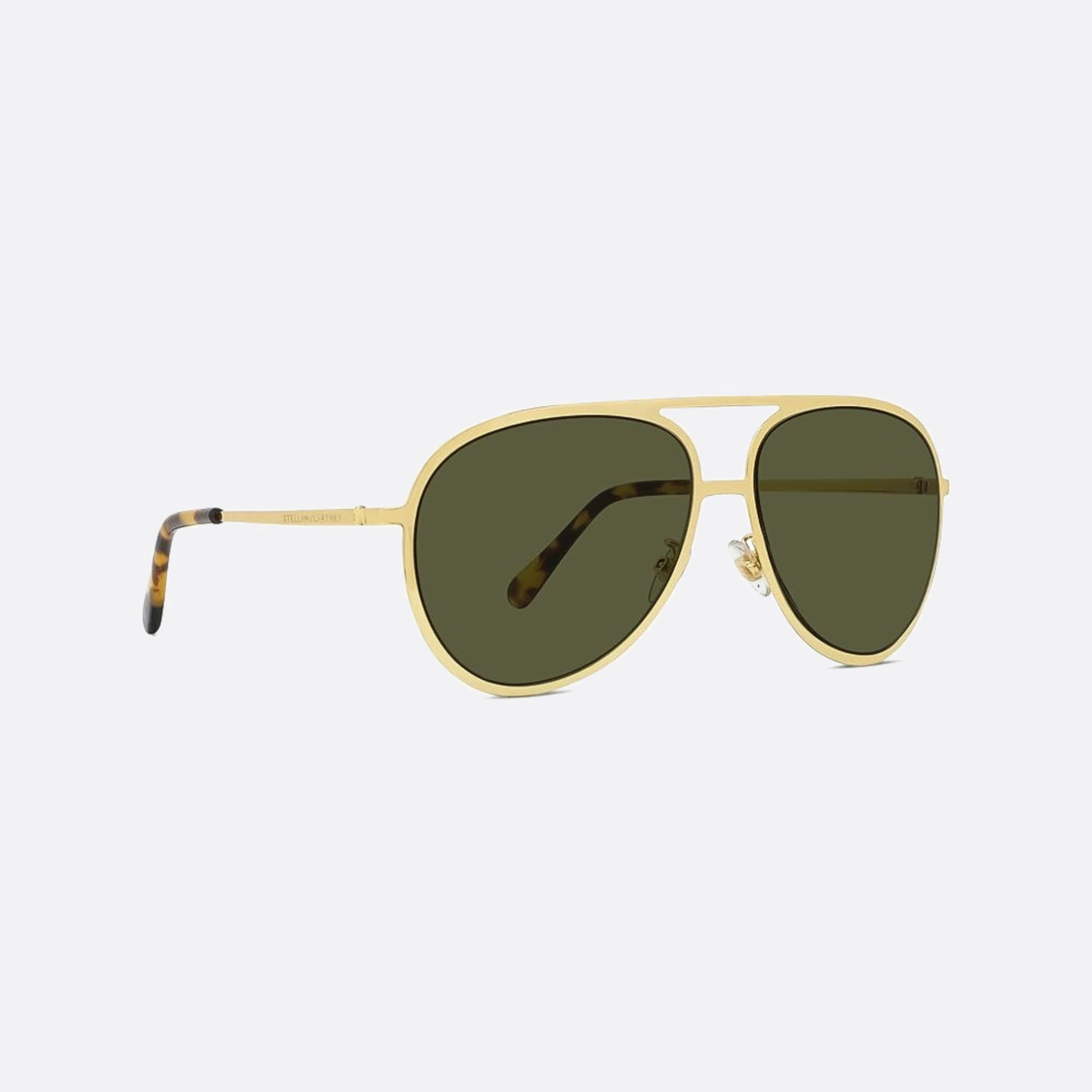 Stella 59mm Mccartney Pilot 30n Gold Pilot Women Sunglasses - Additional Angle