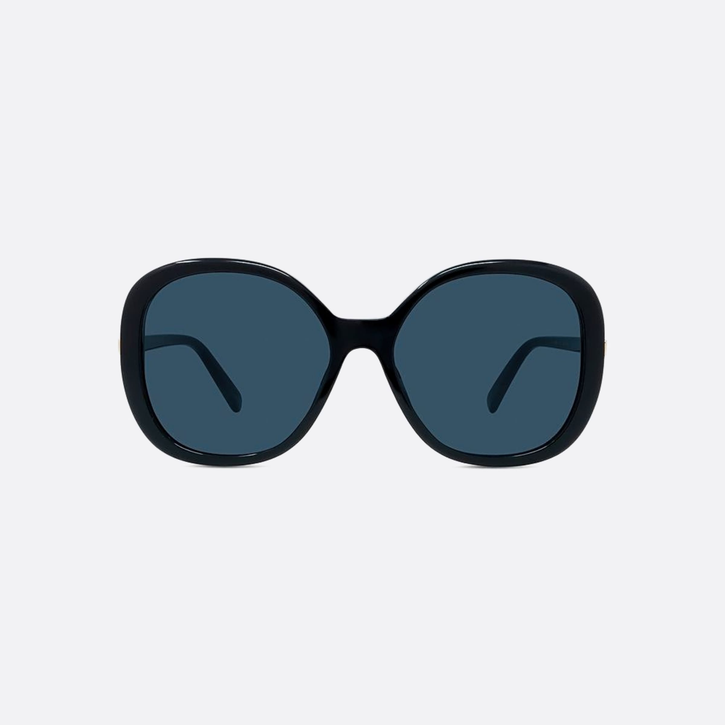 Stella 58mm Mccartney Wave 01a Black Round Women Sunglasses - Main View