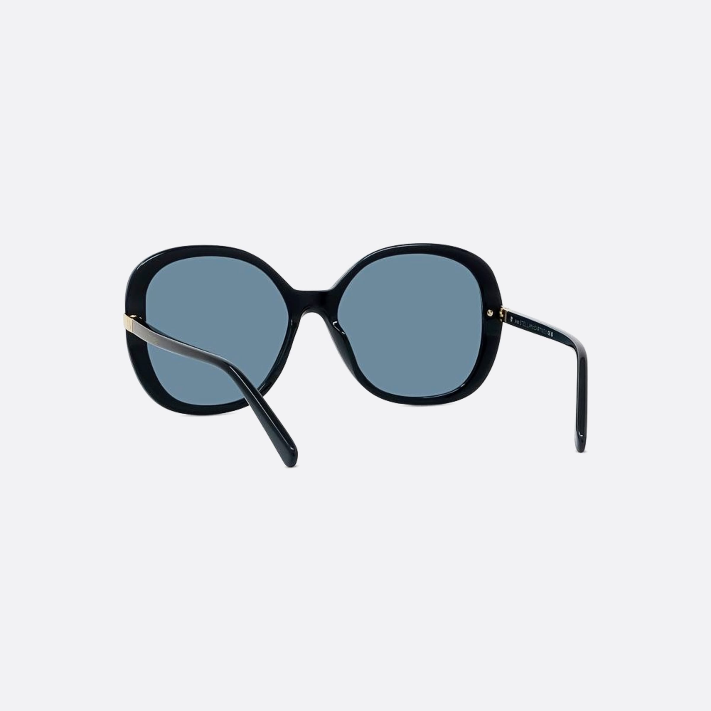 Stella 58mm Mccartney Wave 01a Black Round Women Sunglasses - Lifestyle Shot