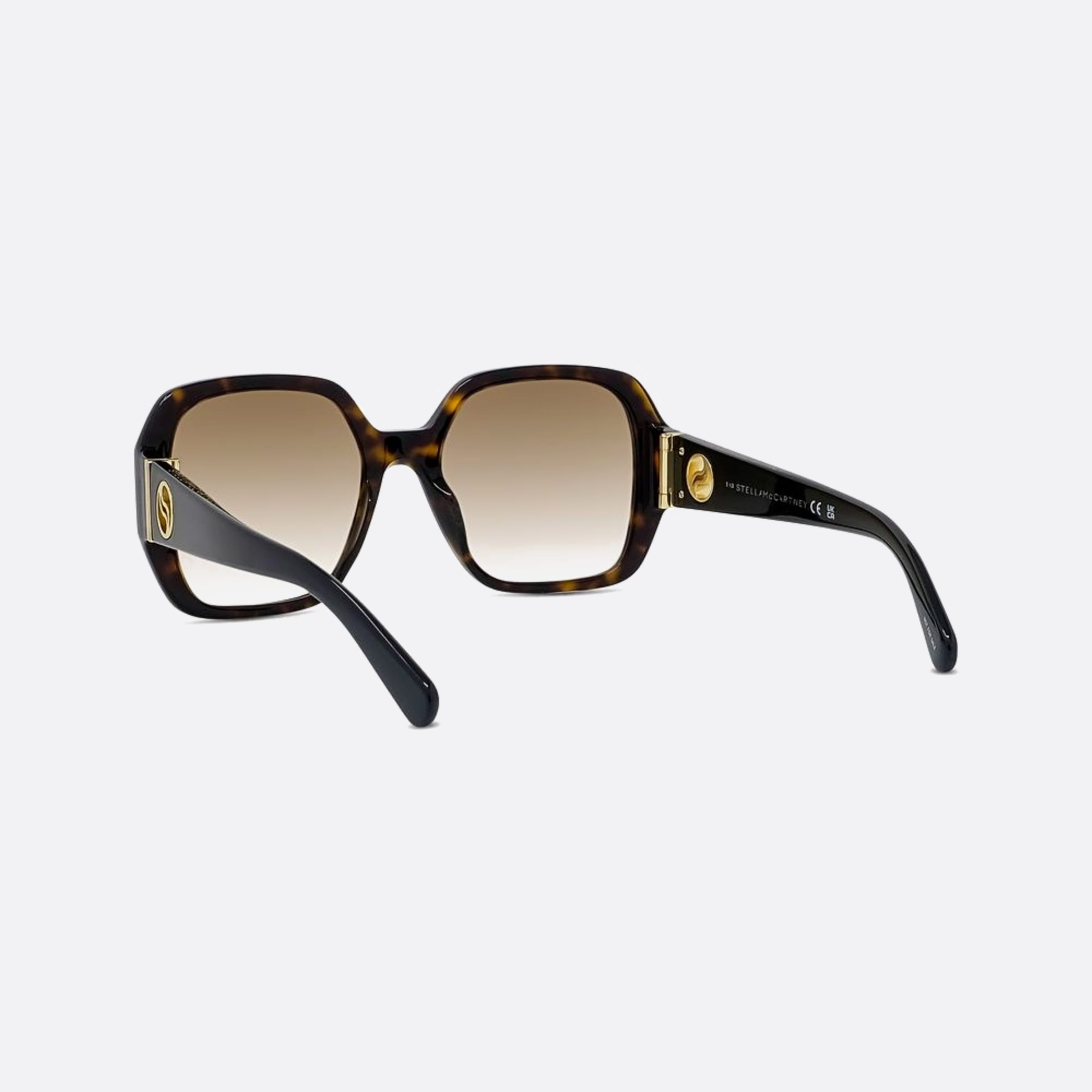 Stella 54mm Mccartney Wave 52f Havana Geometric Women Sunglasses - Lifestyle Shot