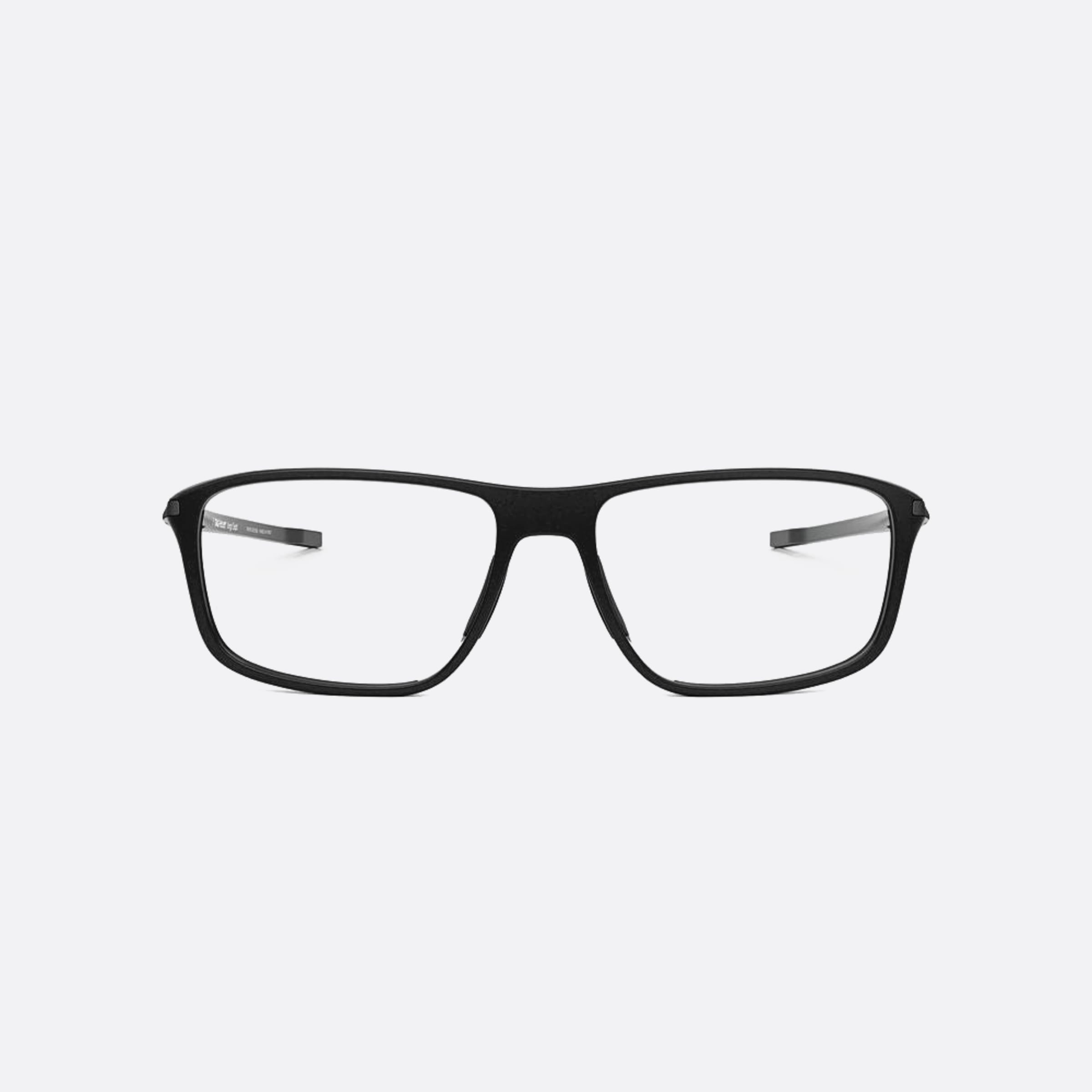 Tag 56mm Heuer Vingt Sept Black Geometric Unisex Eyeglasses - Main View