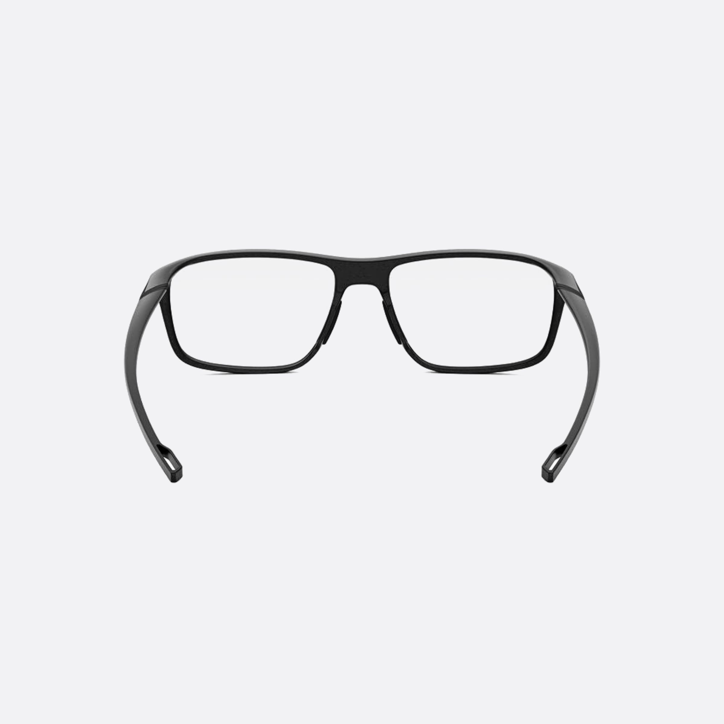 Tag 56mm Heuer Vingt Sept Black Geometric Unisex Eyeglasses - Additional Angle