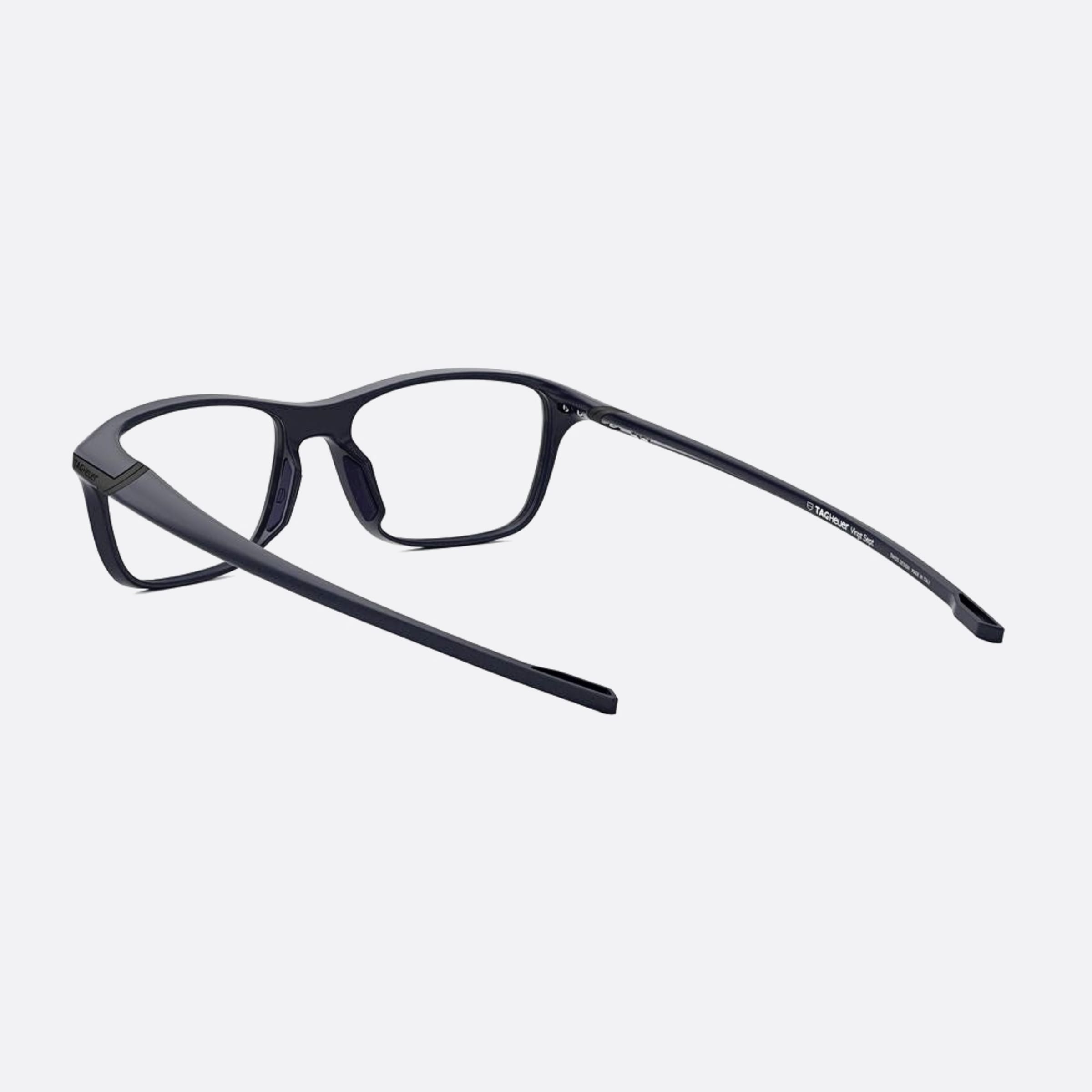 Tag 54mm Heuer Vingt Sept Blue Geometric Unisex Eyeglasses - Lifestyle Shot
