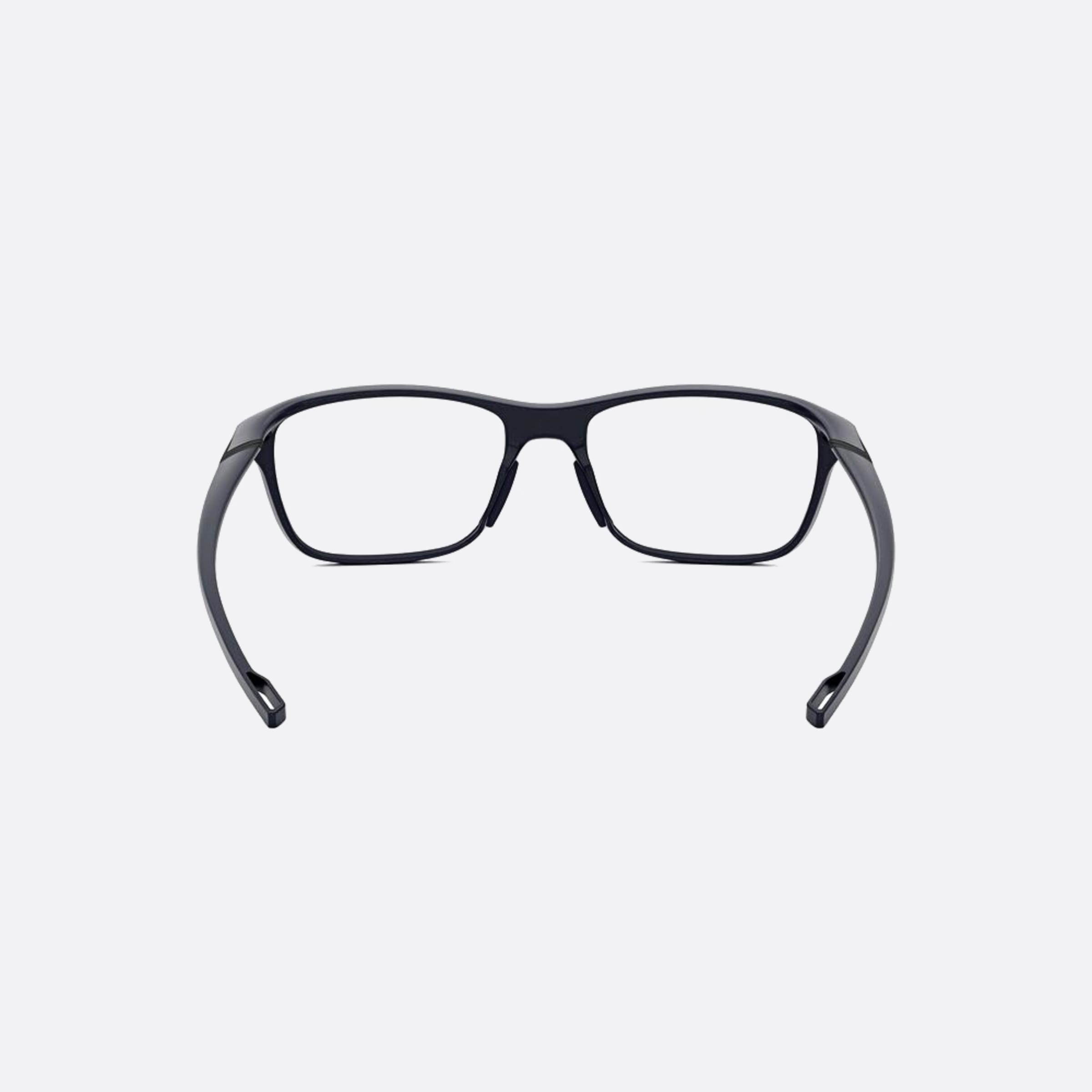 Tag 54mm Heuer Vingt Sept Blue Geometric Unisex Eyeglasses - Additional Angle
