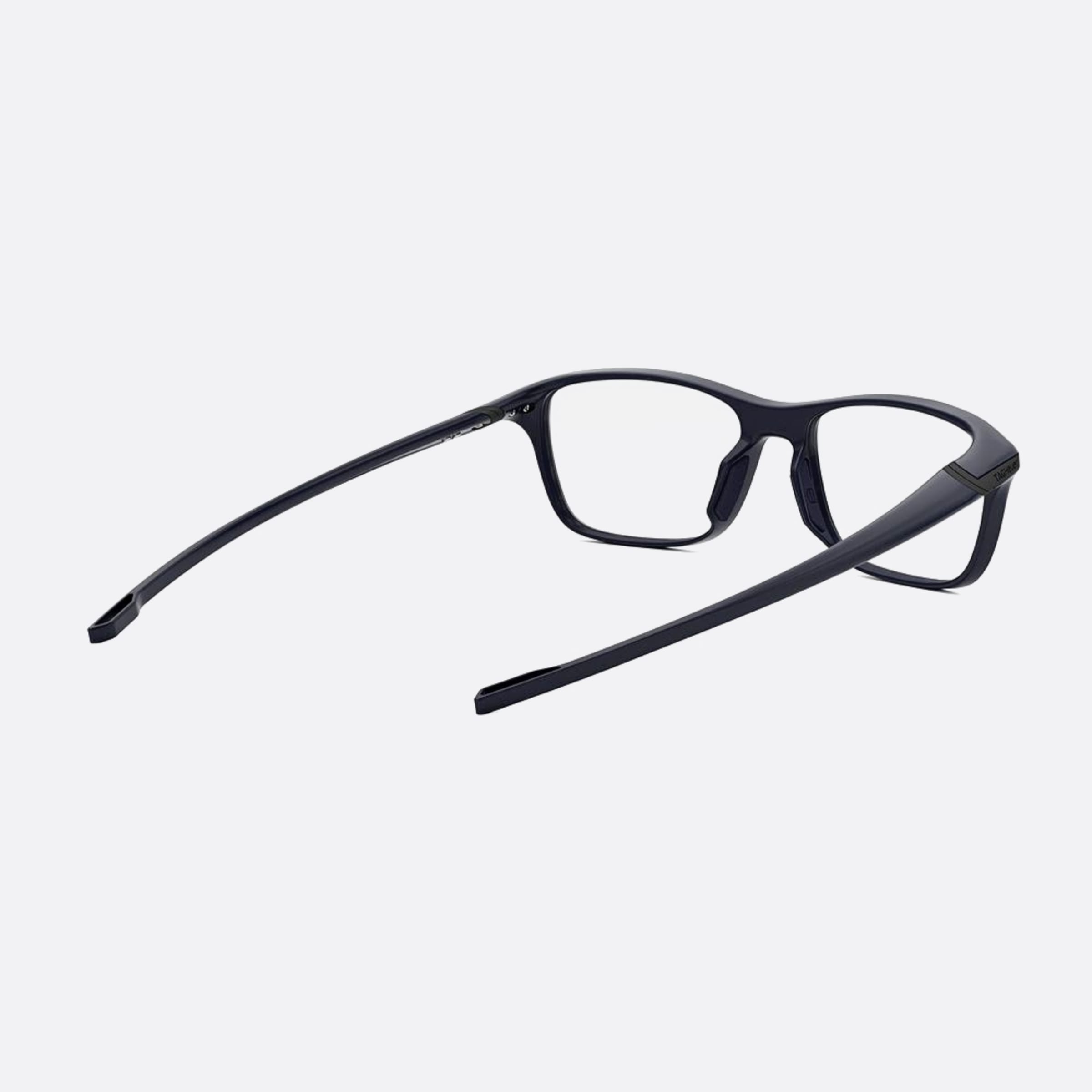 Tag 54mm Heuer Vingt Sept Blue Geometric Unisex Eyeglasses - Additional Angle
