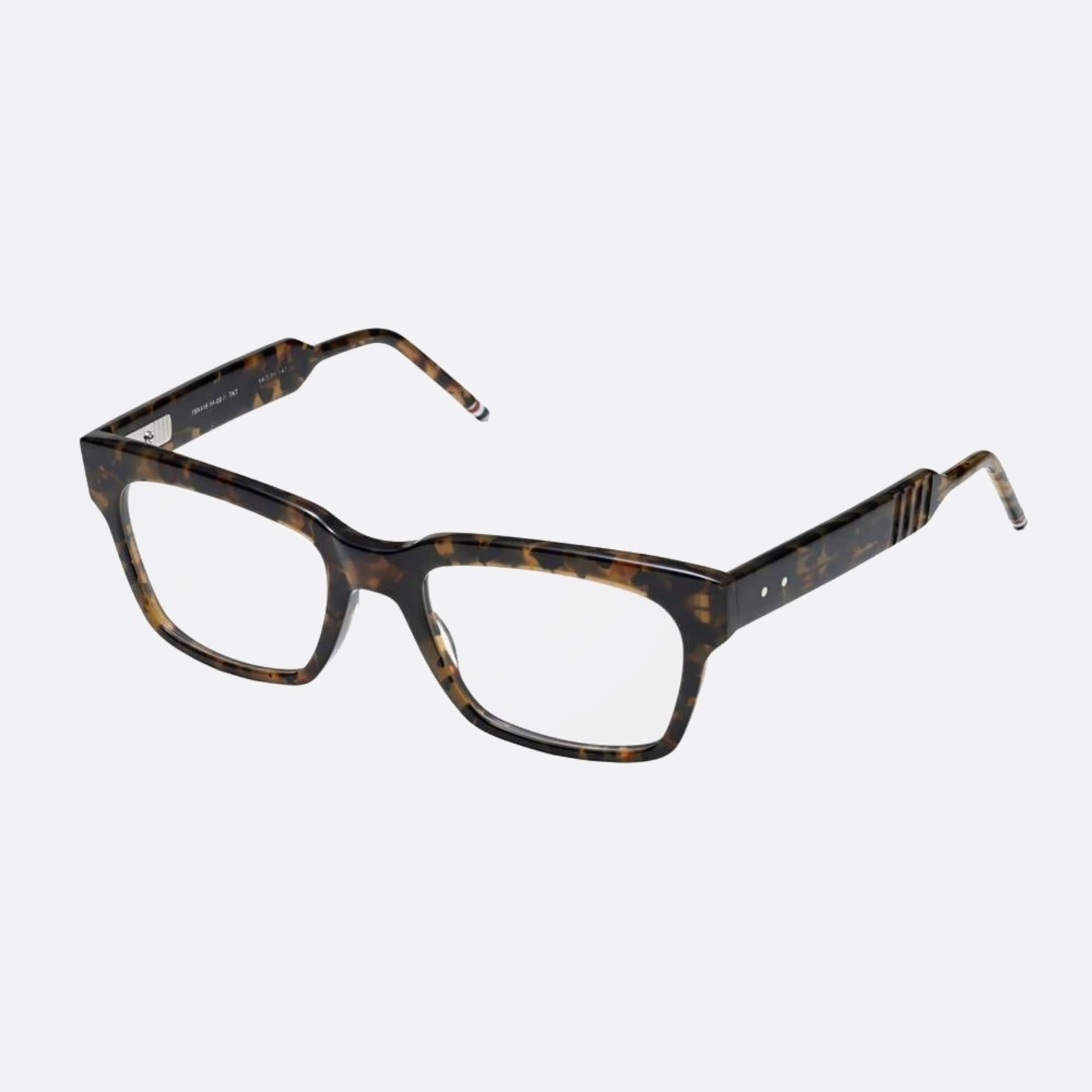 Thom 54mm Browne Havana Geometric Unisex Eyeglasses - Main View