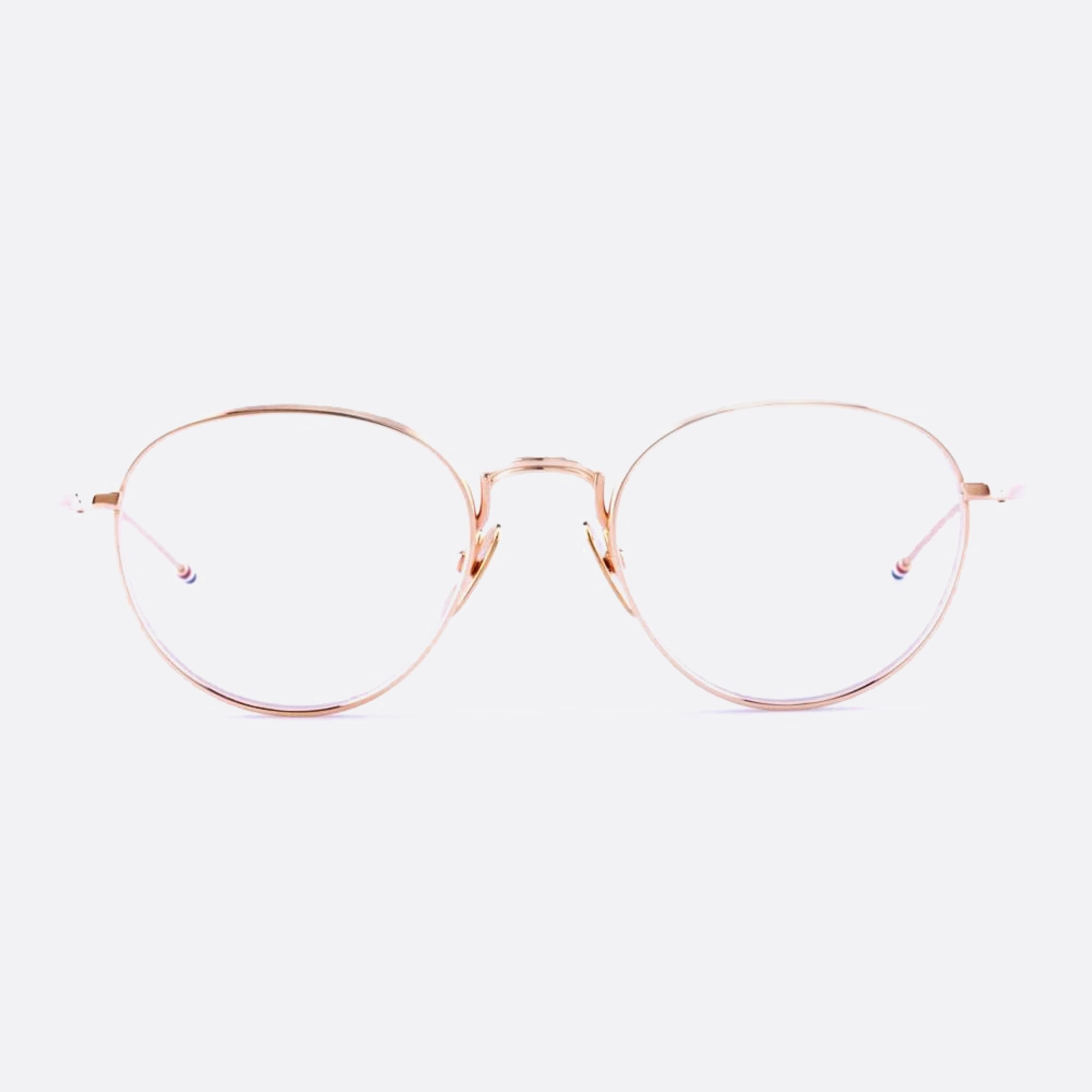 Thom 52mm Browne Ueo119a G0001 119a Rose Gold Pantos Unisex Eyeglasses - Main View