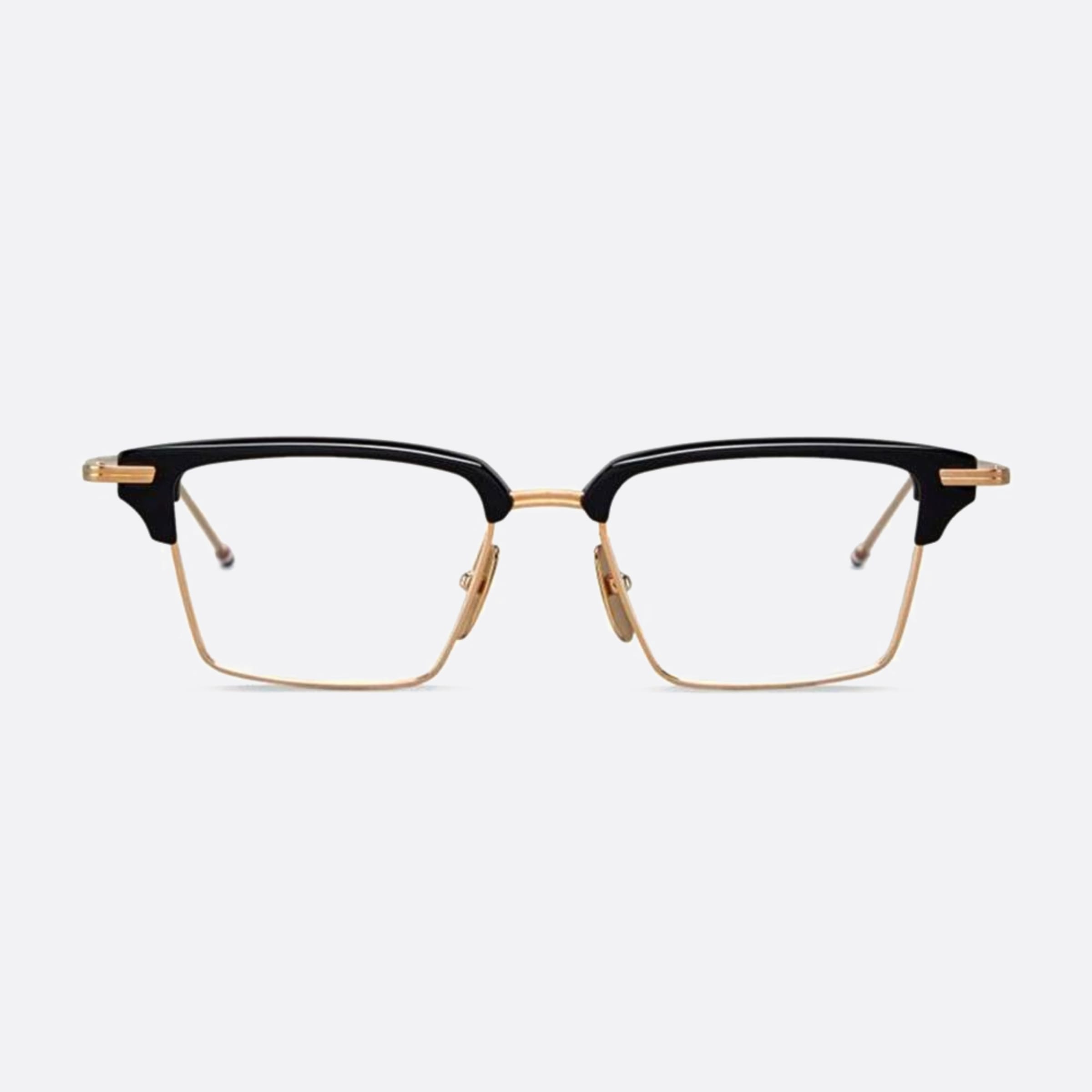 Thom 52mm Browne Ueo422a G0003 422a Black Squared Unisex Eyeglasses - Main View