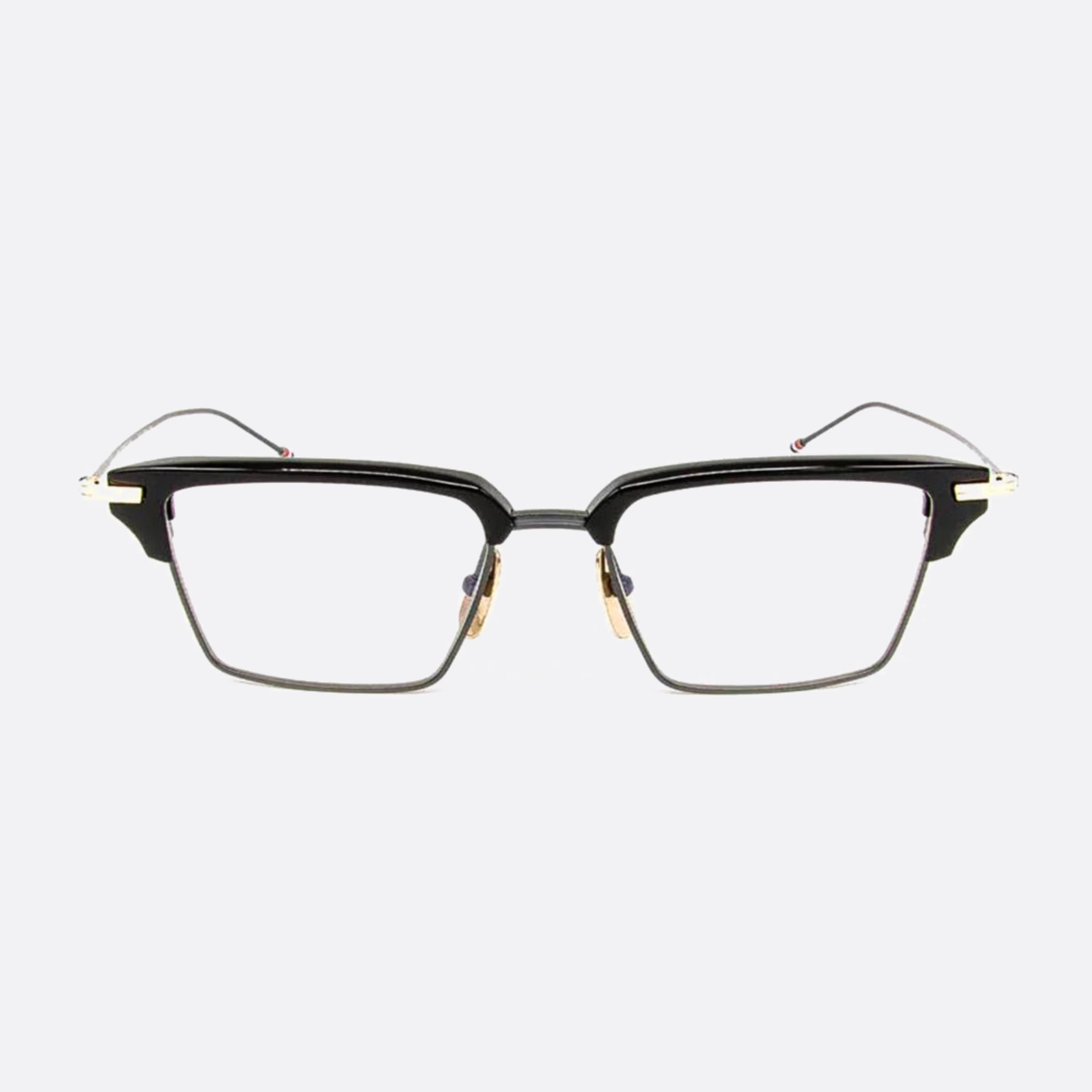 Thom 52mm Browne Ueo422a G0003 422a Black Squared Unisex Eyeglasses - Main View