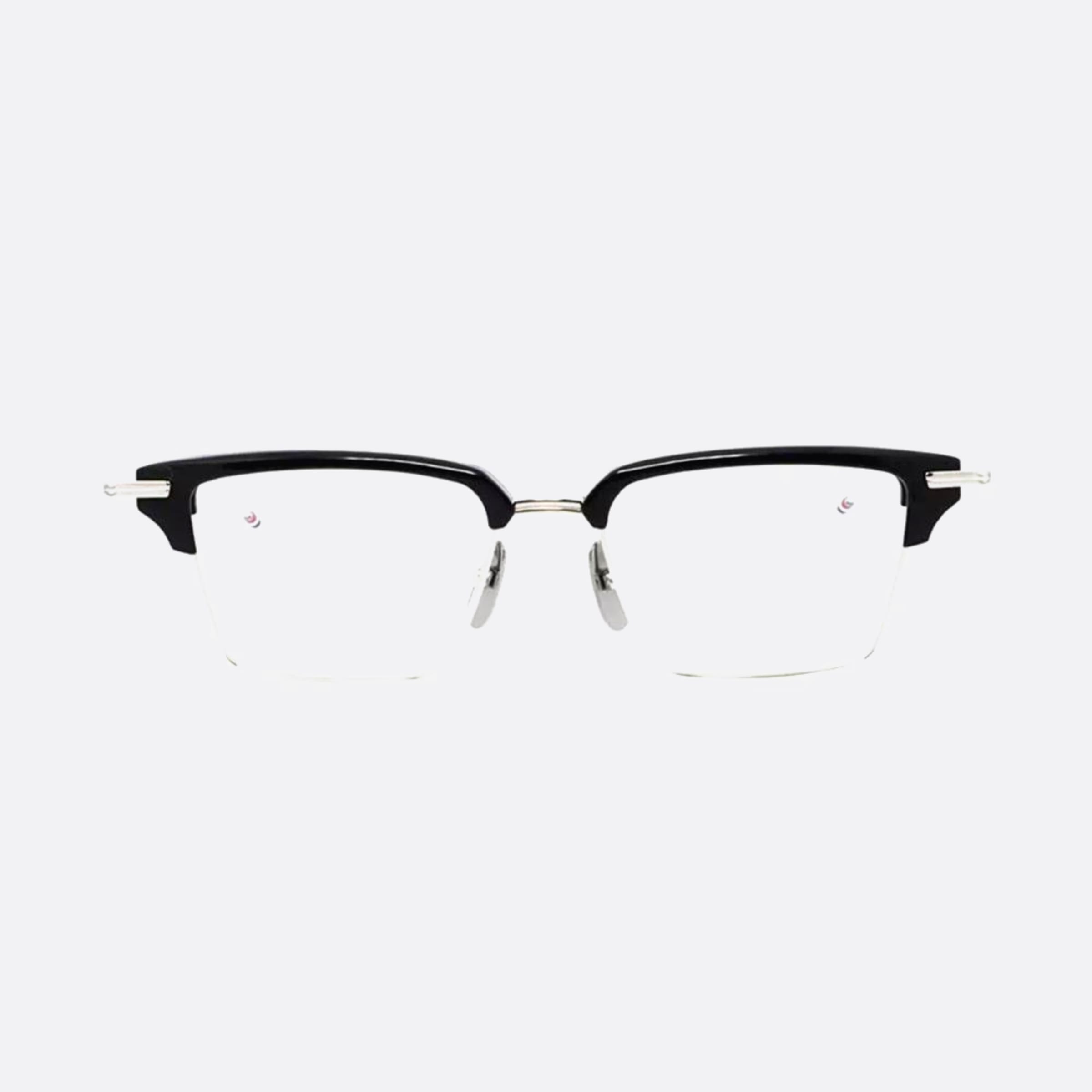 Thom 52mm Browne Ueo422a G0003 422a Black Squared Unisex Eyeglasses - Main View