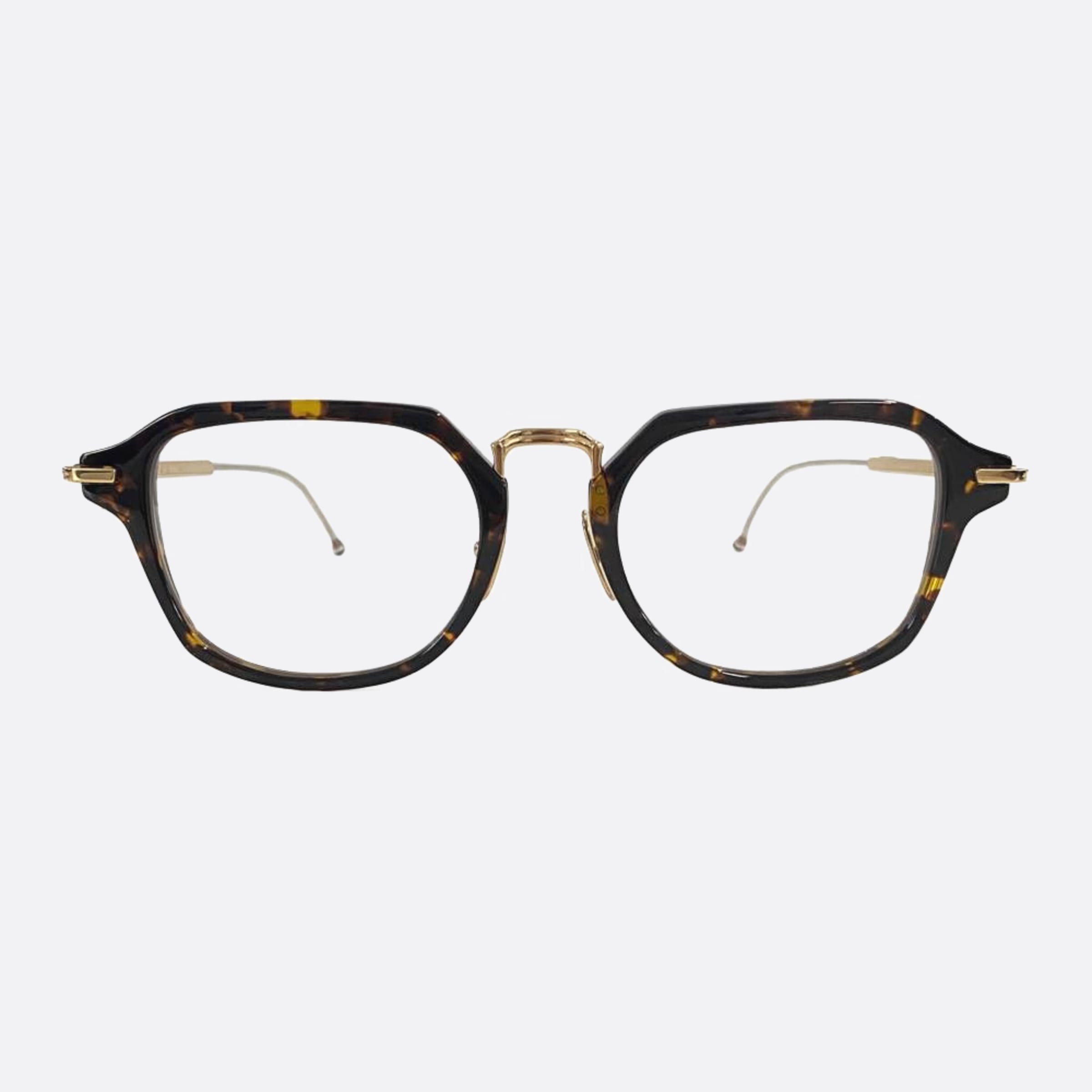Thom 52mm Browne Ueo423a G0003 423a Havana Geometric Unisex Eyeglasses - Main View