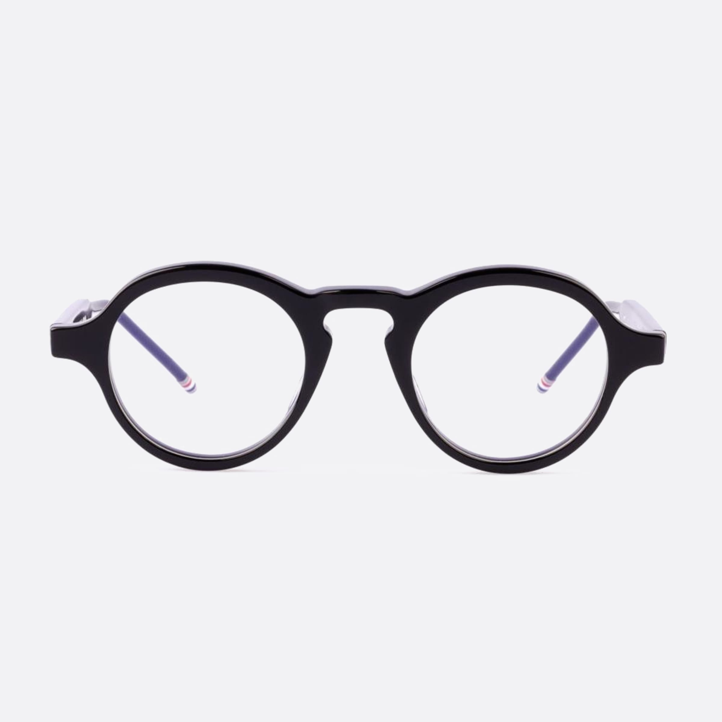 Thom 47mm Browne Ueo926a G0002 926a Black Round Men Eyeglasses - Main View