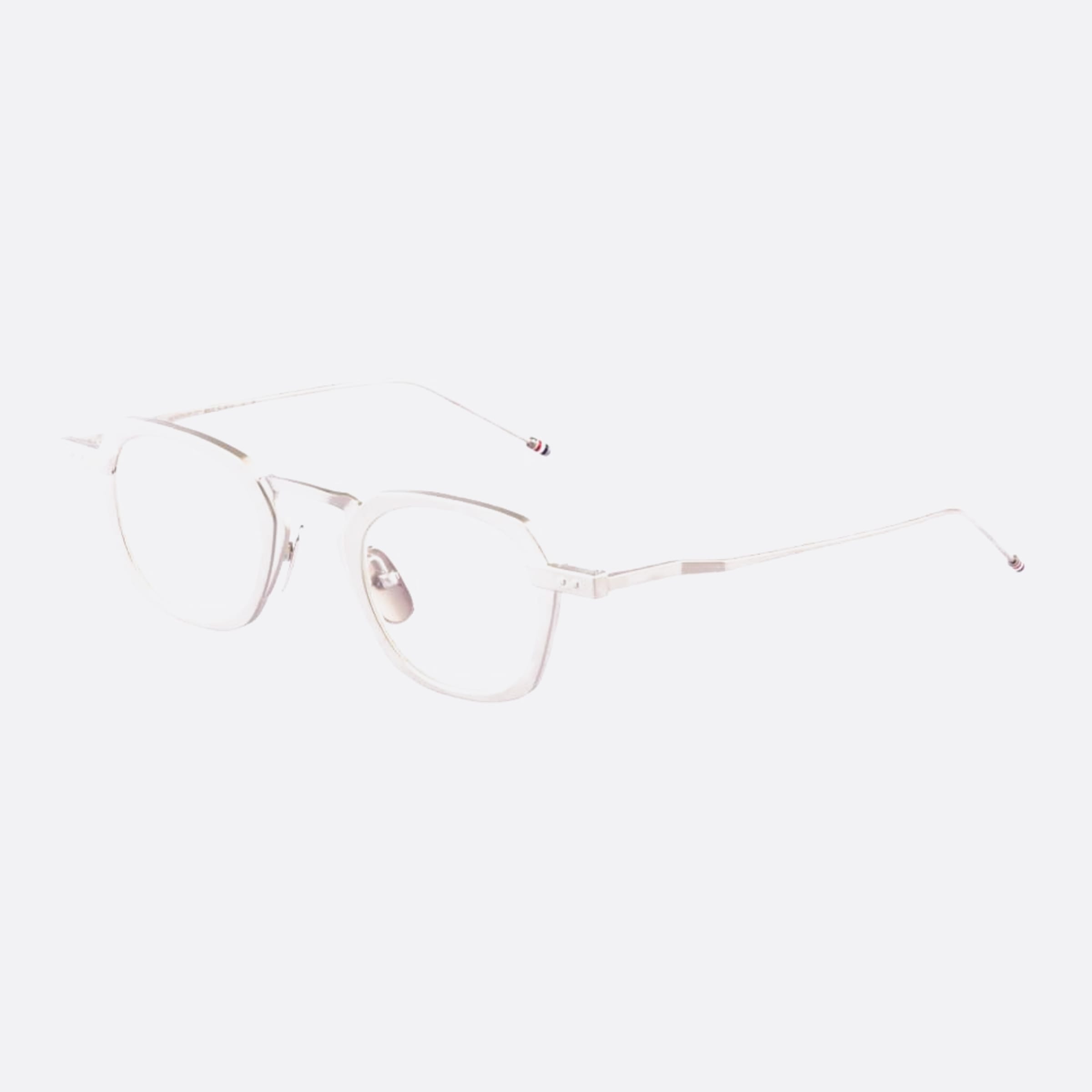 Thom 42mm Browne Ueo930a G0001 930a Silver Visor Unisex Eyeglasses - Side View