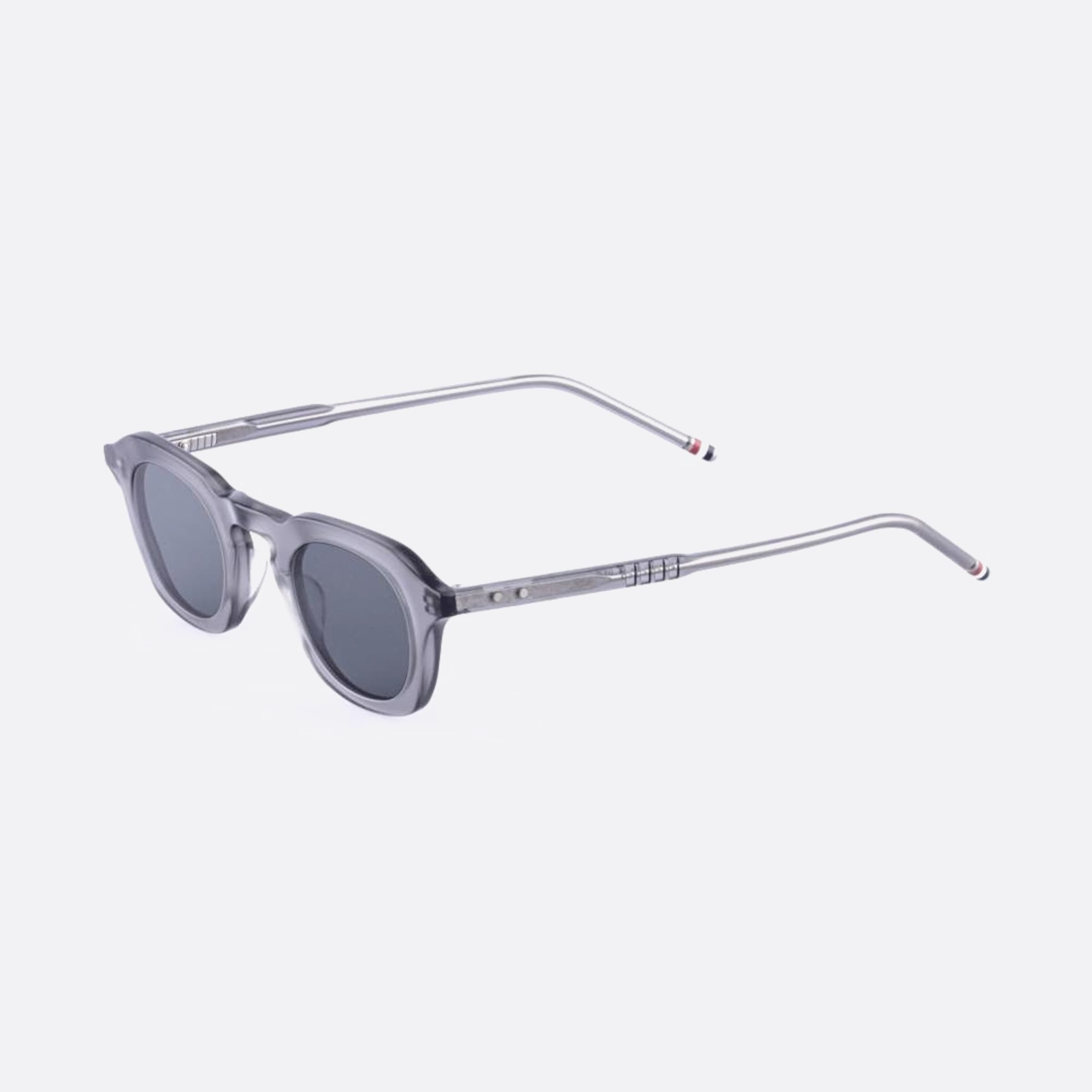 Thom 39mm Browne Ues414a G0002 414a Grey Pantos Men Sunglasses - Side View