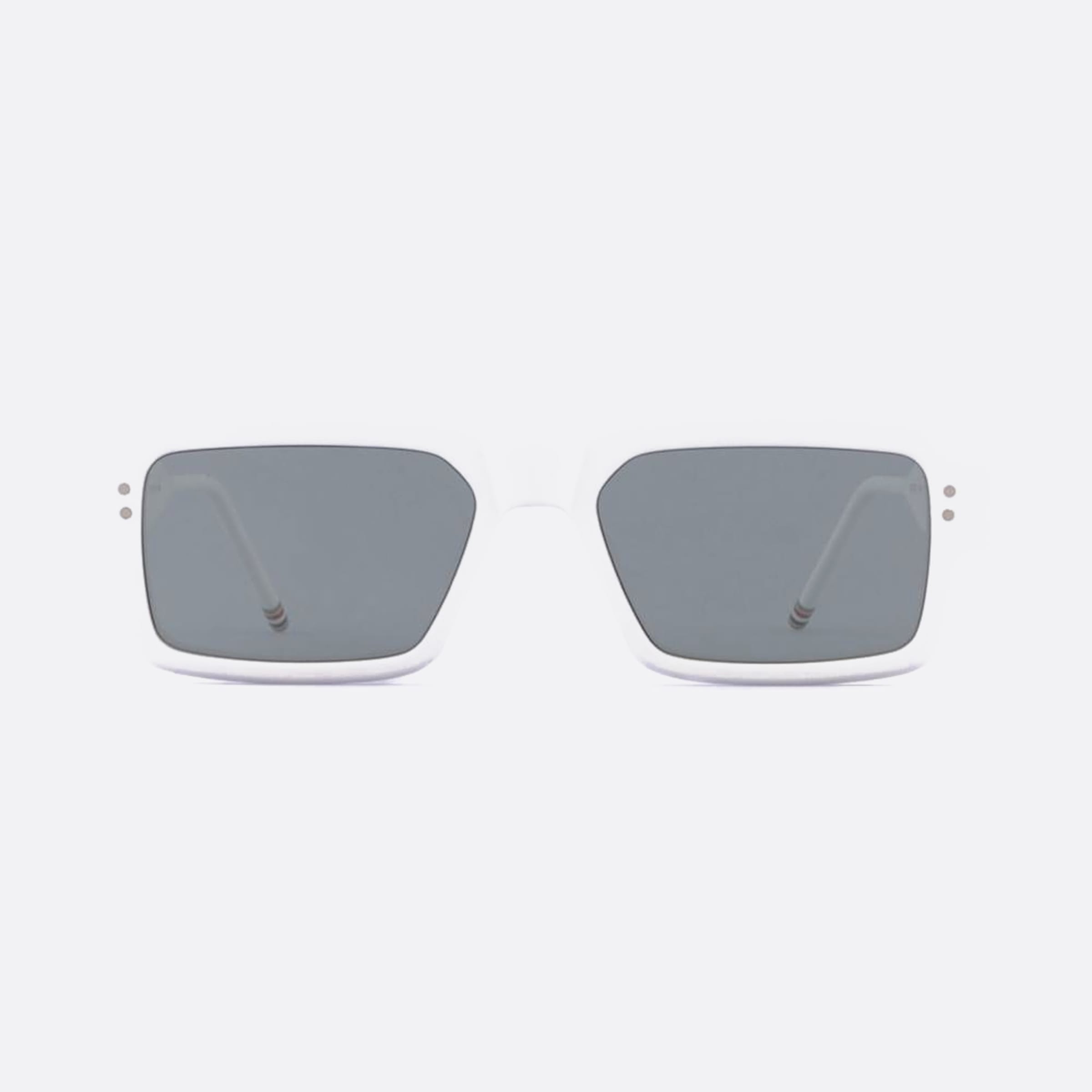 Thom 56mm Browne Ues924a G0002 924a White Rectangle Men Sunglasses - Main View