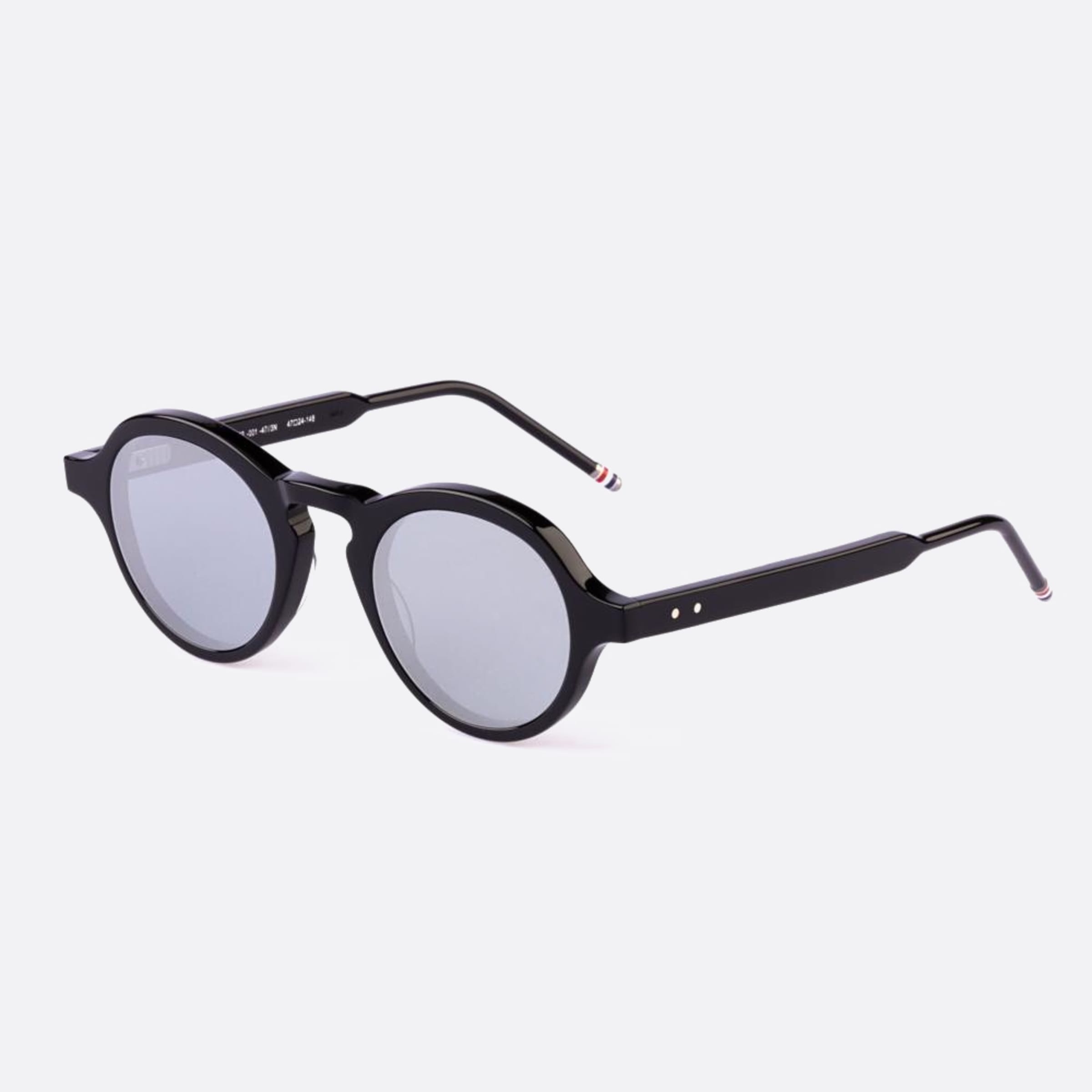 Thom 47mm Browne Ues926a G0002 926a Black Round Men Sunglasses - Side View