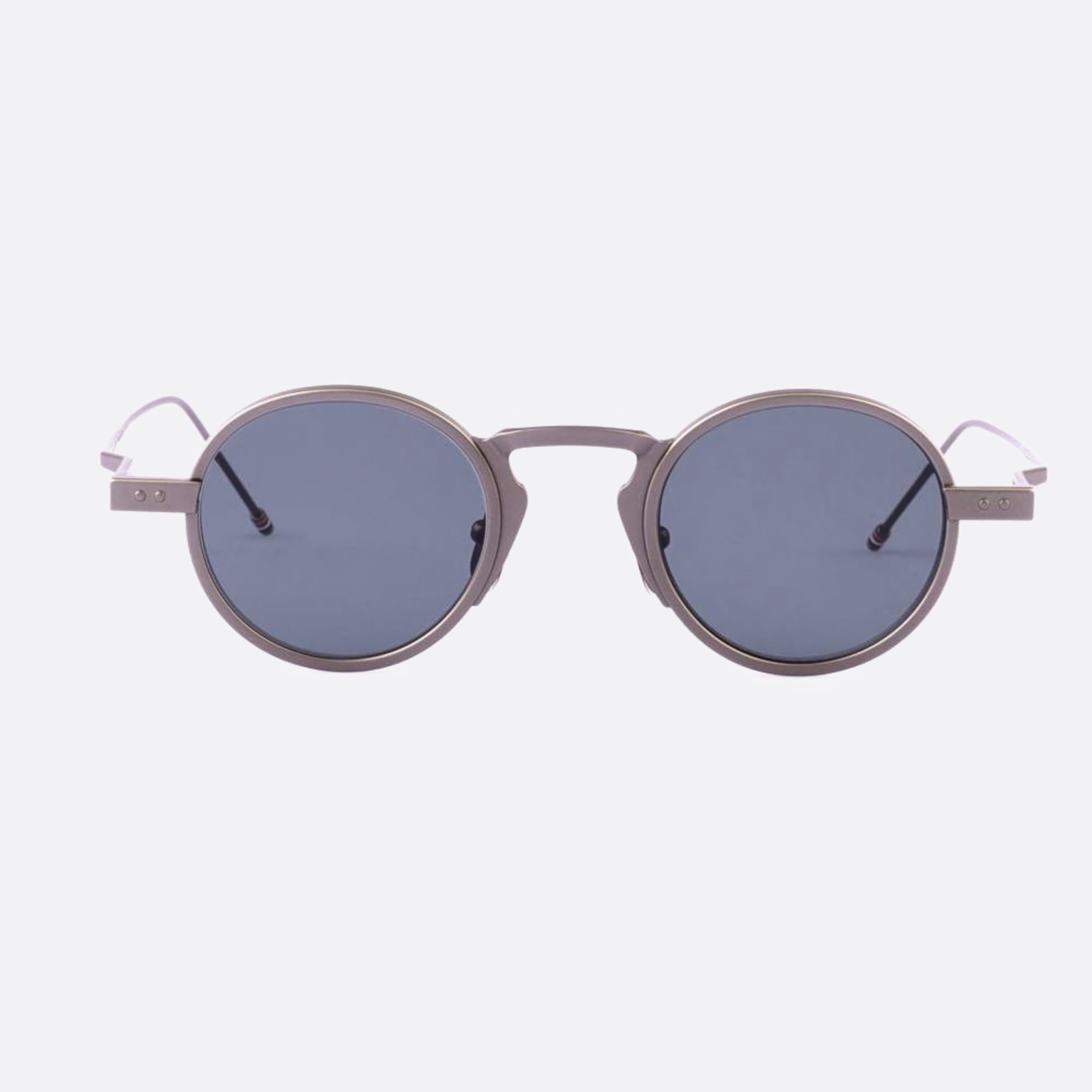 Thom 43mm Browne Ues931a G0001 931a Grey Round Men Sunglasses - Main View