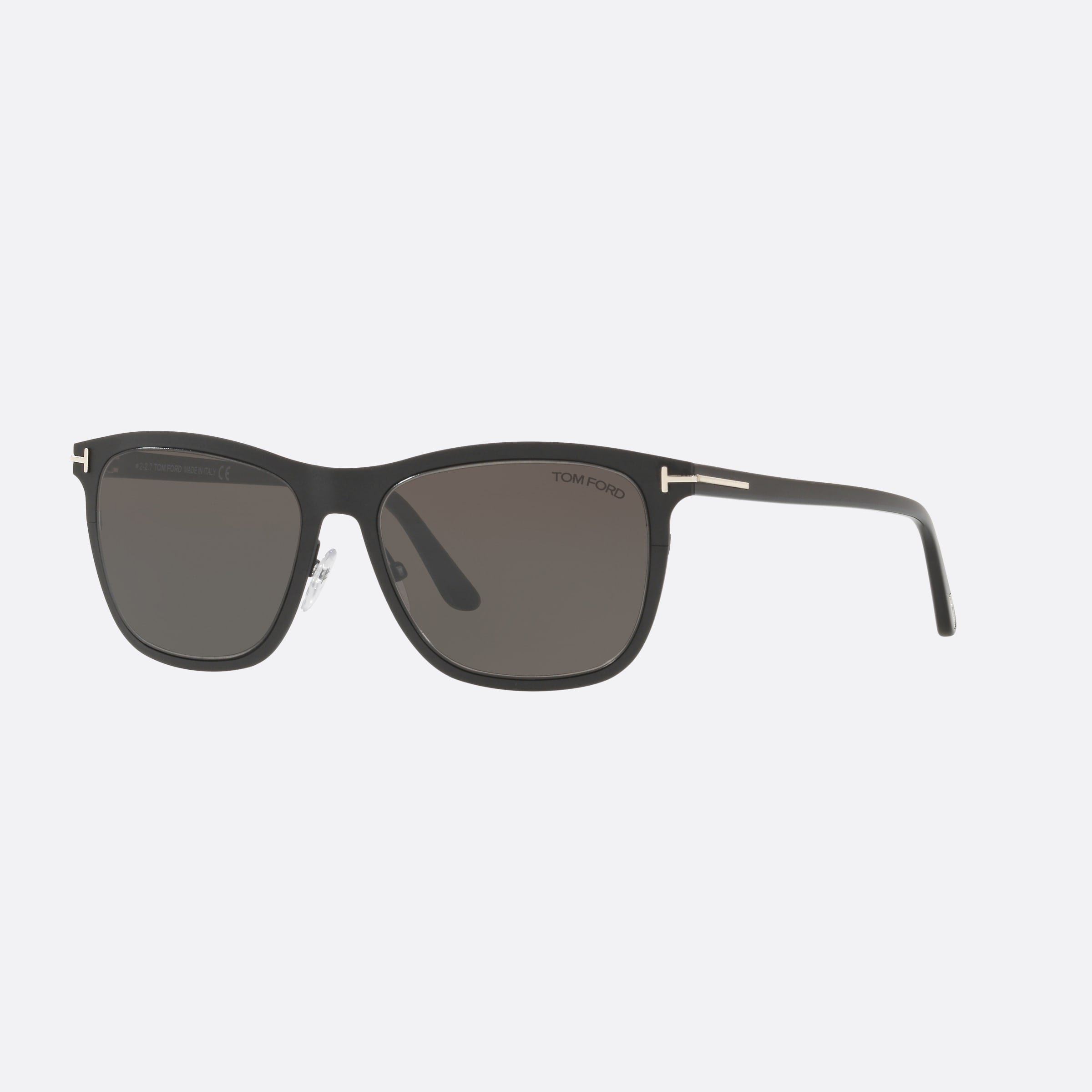 Tom 55mm Ford Alasdhair 02a Black Square Men Sunglasses - Main View