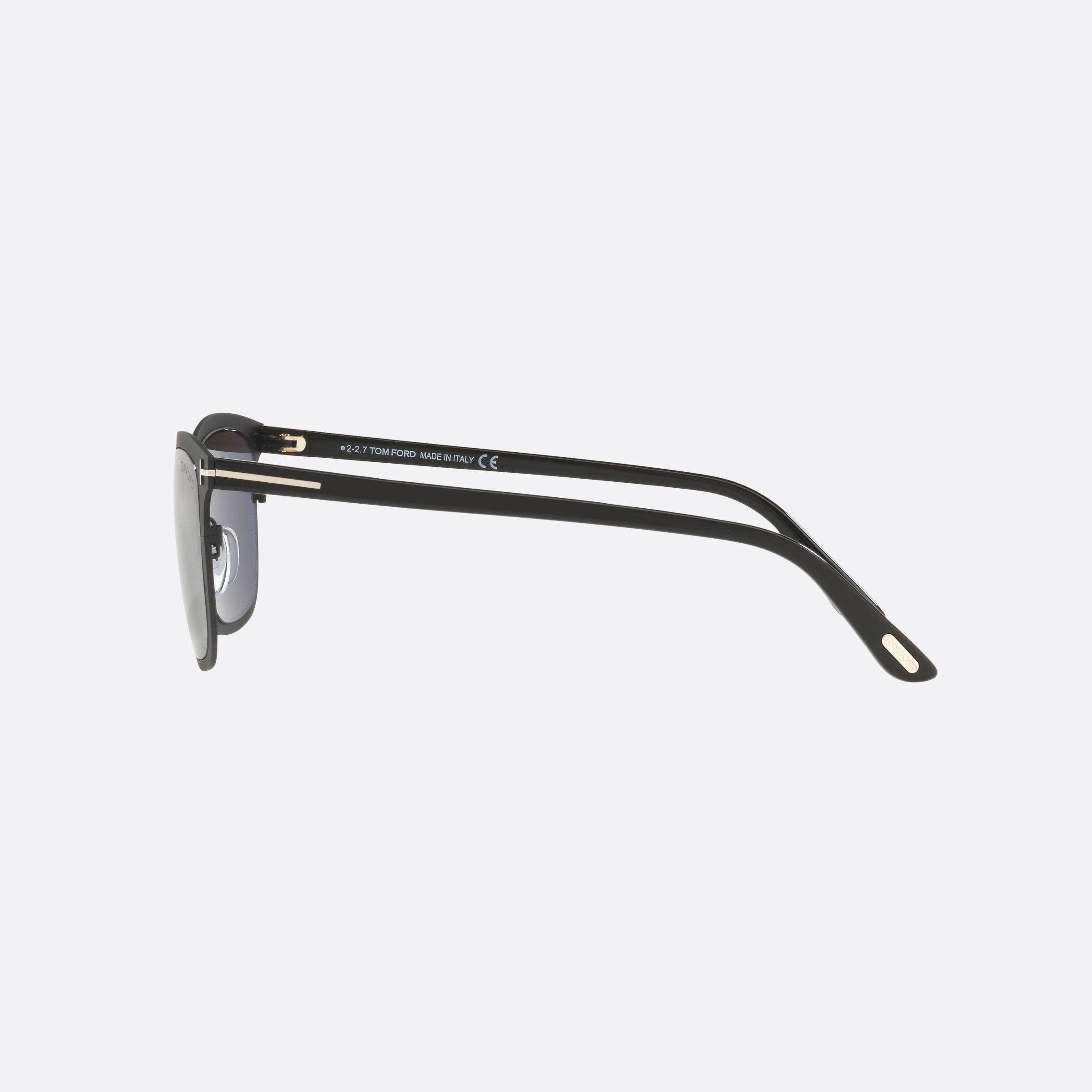 Tom 55mm Ford Alasdhair 02a Black Square Men Sunglasses - Detail View