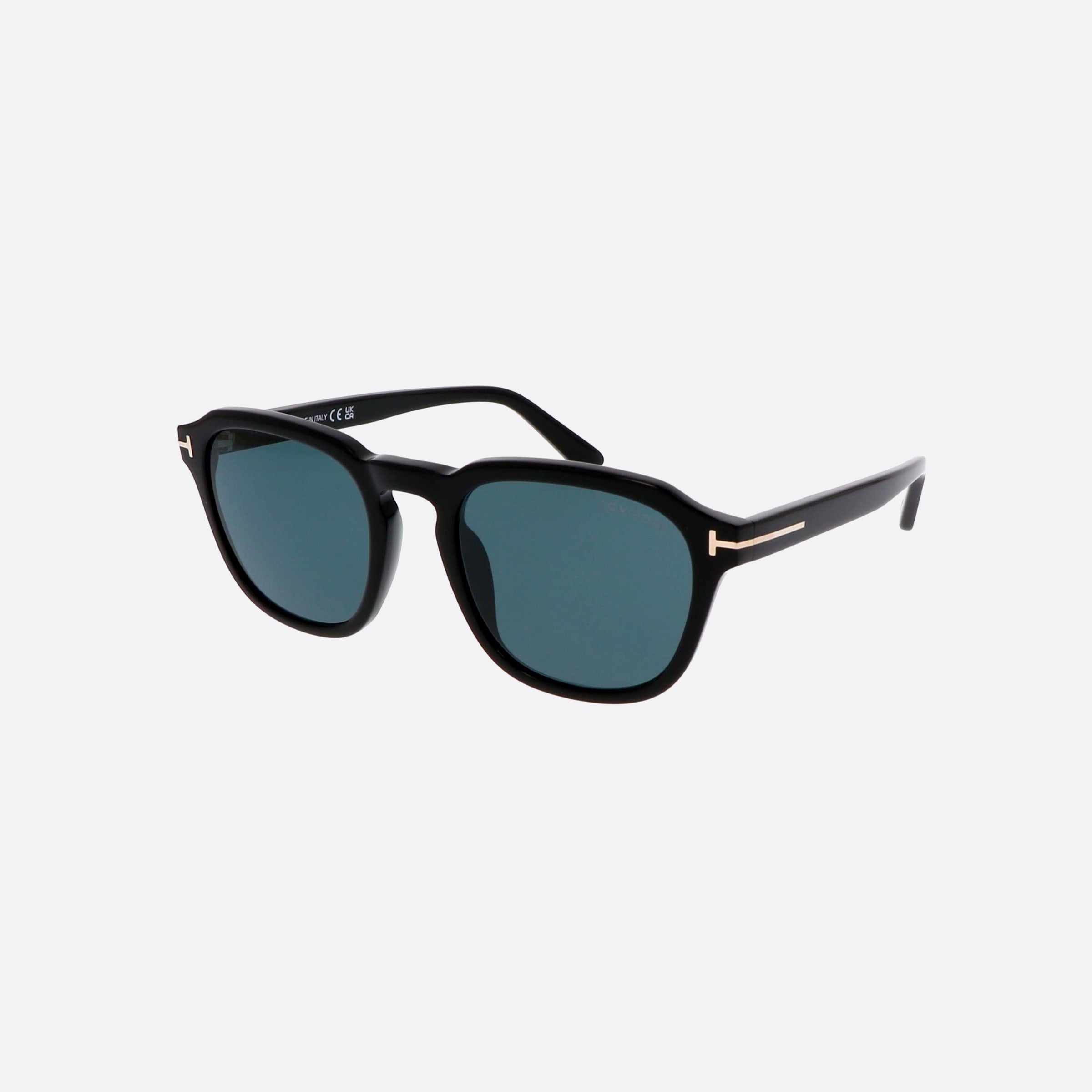 Tom 52mm Ford Avery Ft0931 01v Black Round Men Sunglasses - Main View
