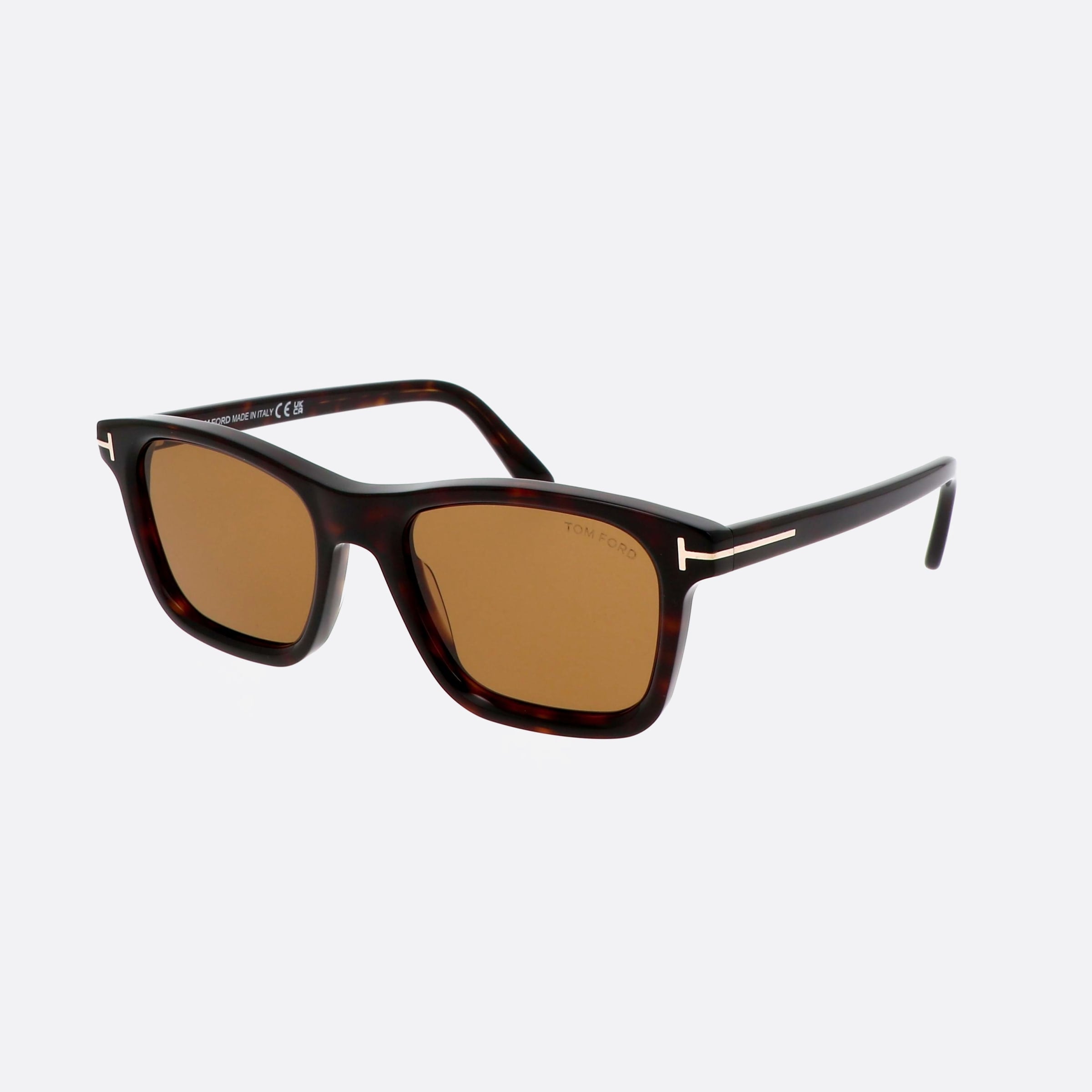 Tom 54mm Ford Barron Ft1179 52e Tortoise Square Men Sunglasses - Main View