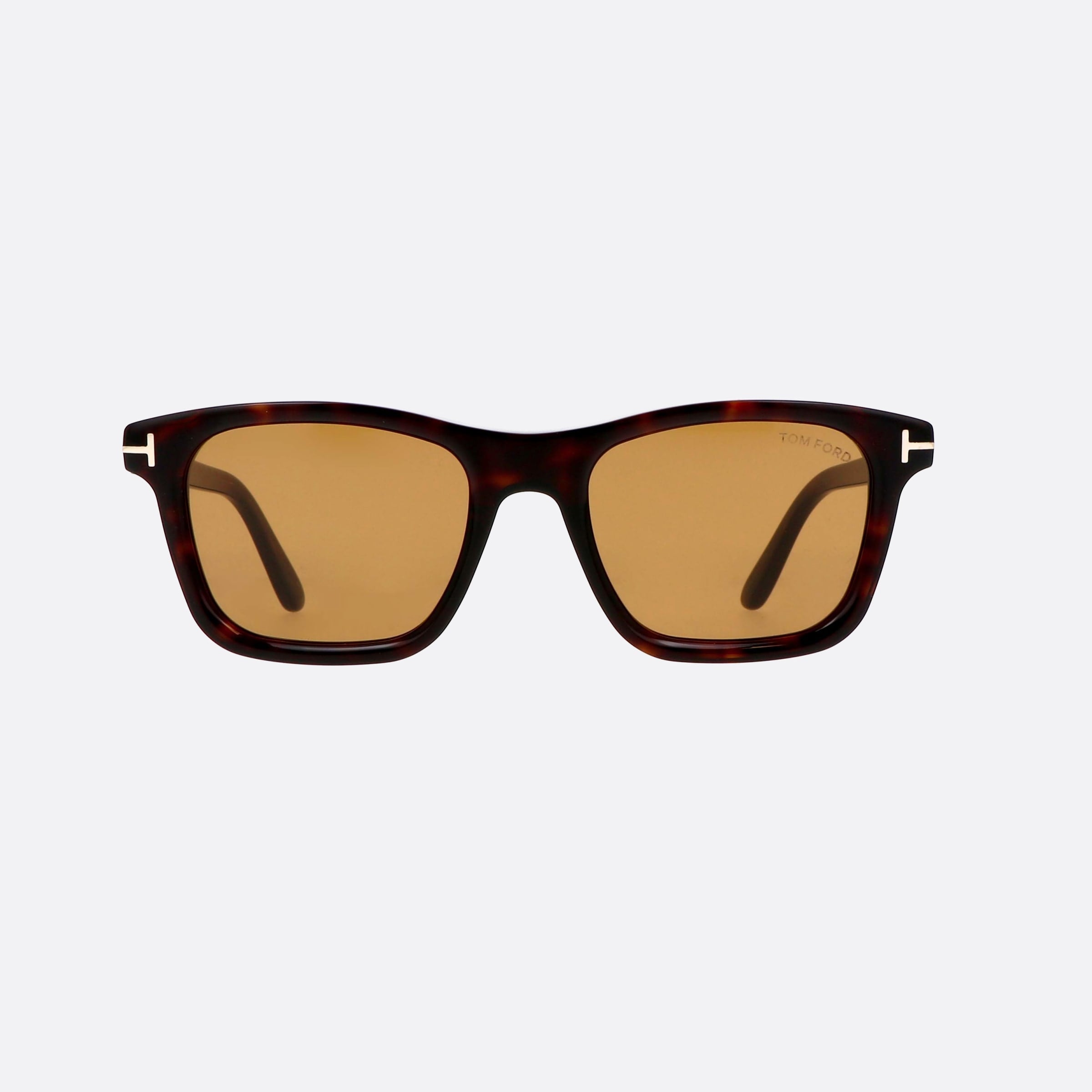 Tom 54mm Ford Barron Ft1179 52e Tortoise Square Men Sunglasses - Side View