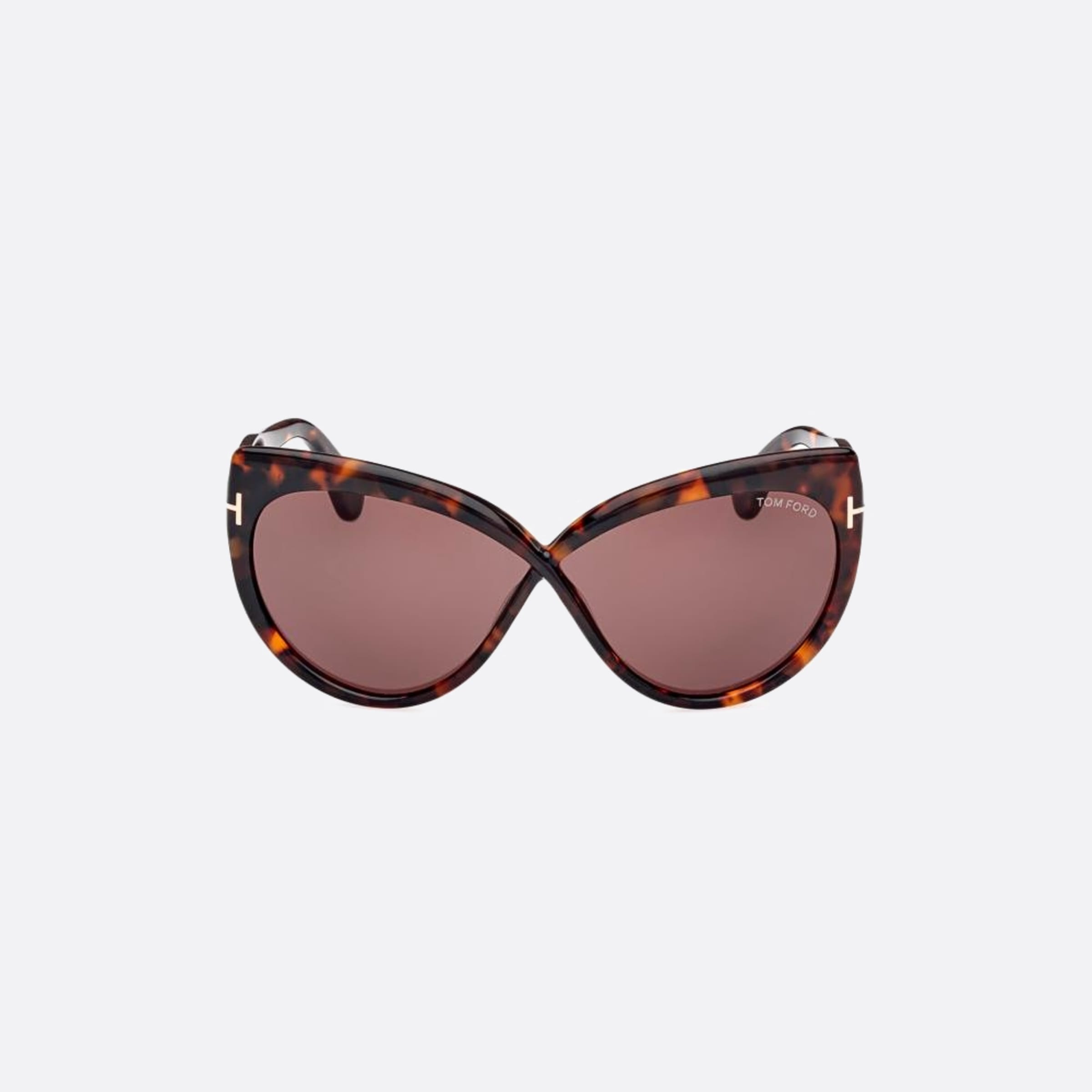 Tom 65mm Ford Beatrice Ft1196 52e Havana Cat Eye Women Sunglasses - Main View