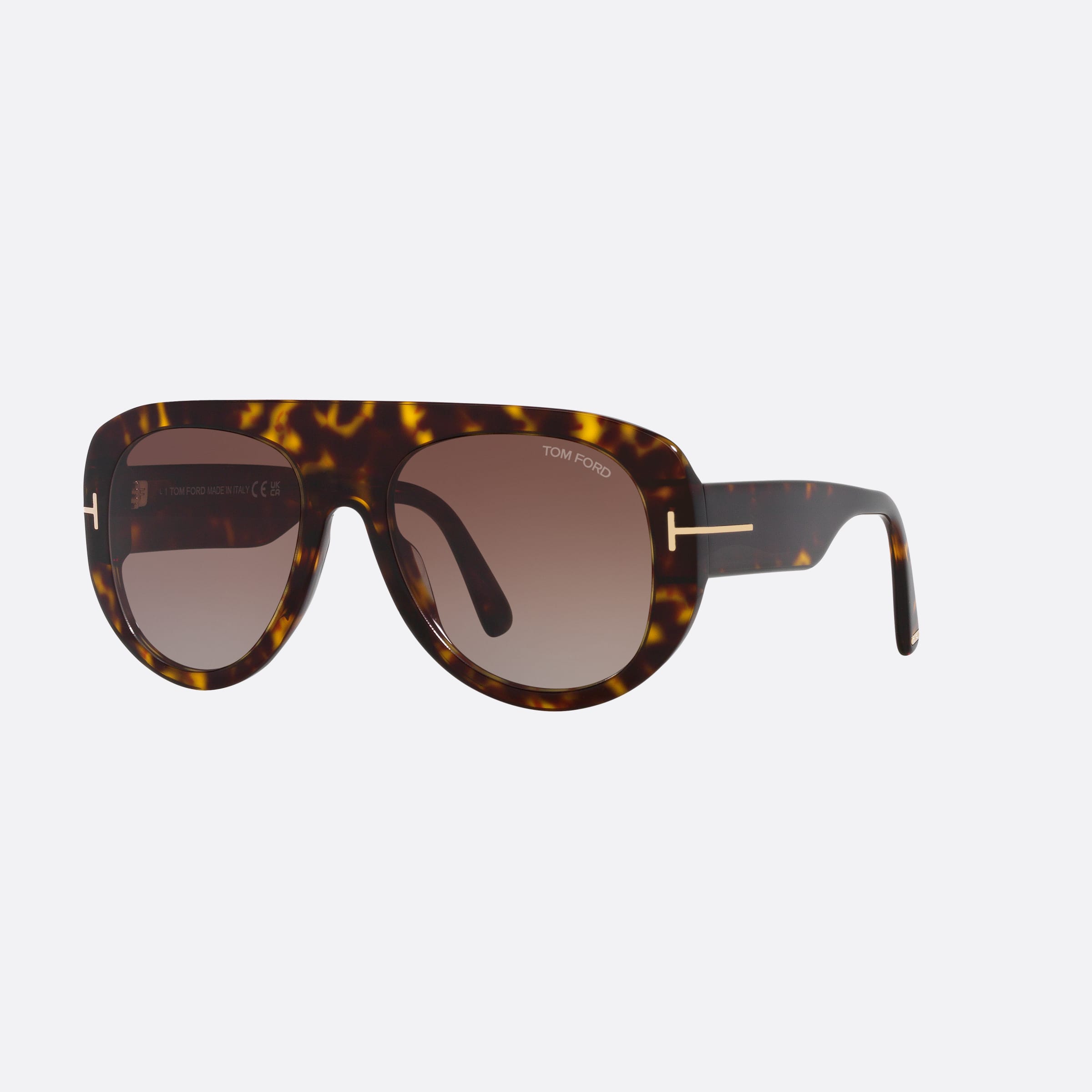 Tom 55mm Ford Cecil 52t Tortoise Pilot Men Sunglasses - Main View