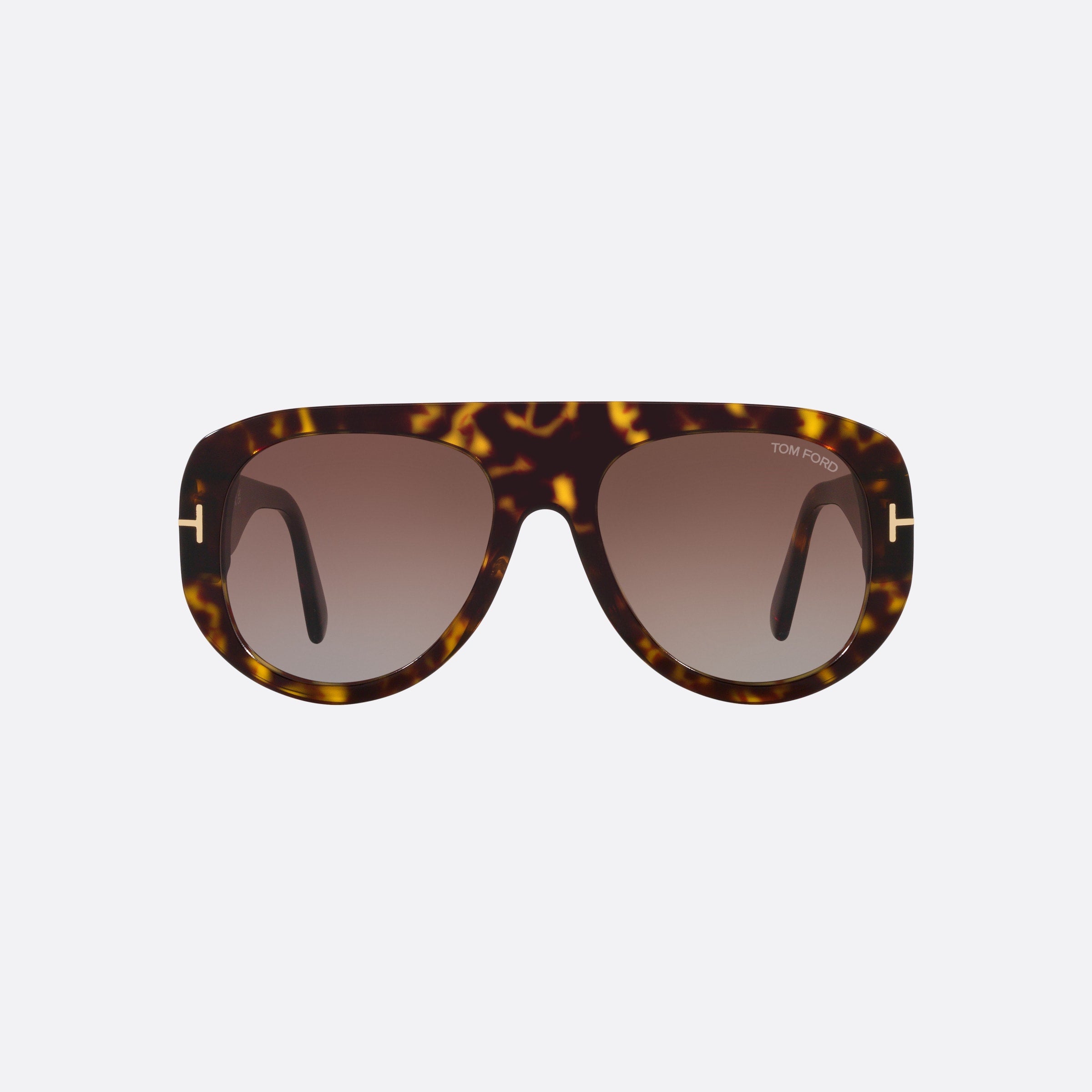Tom 55mm Ford Cecil 52t Tortoise Pilot Men Sunglasses - Side View
