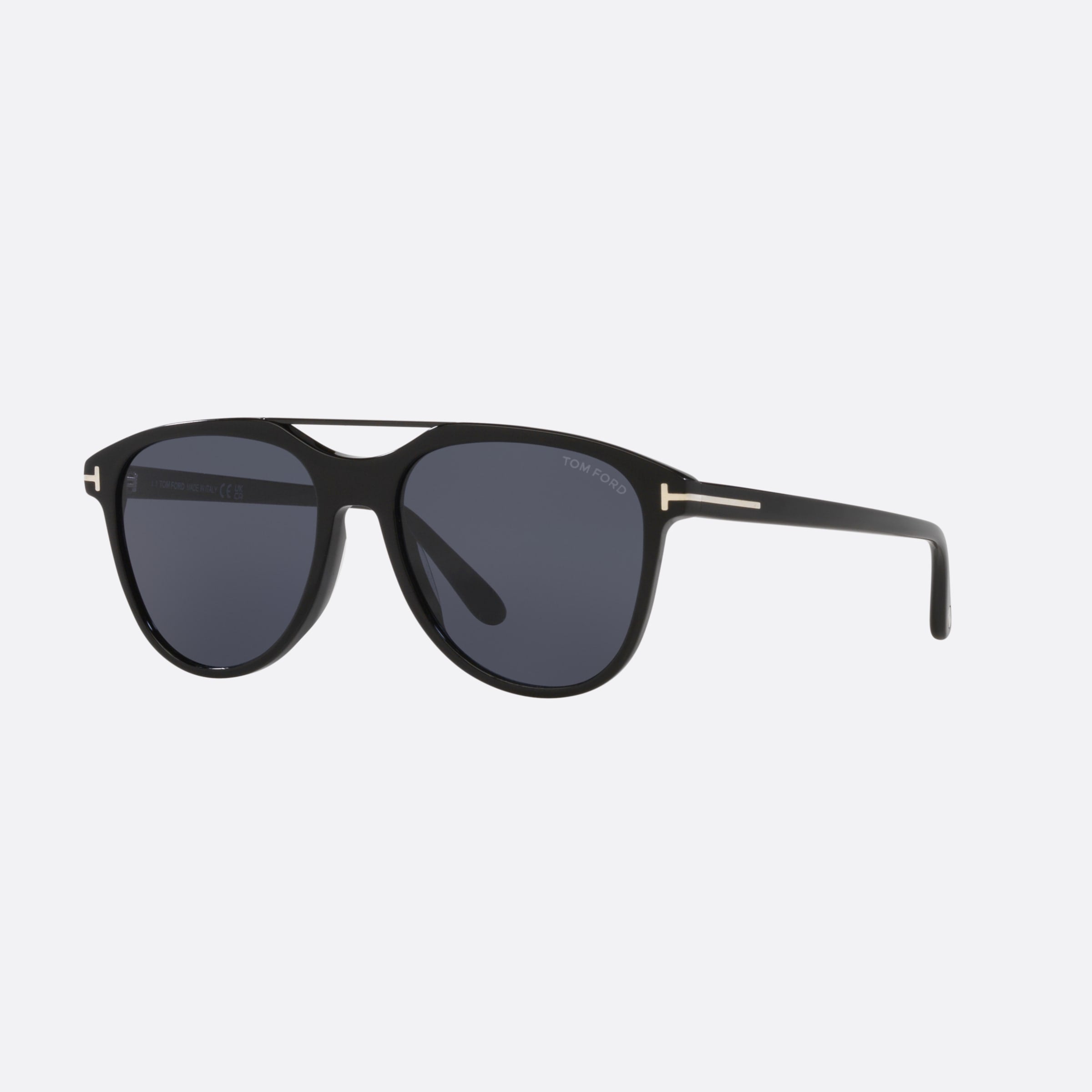 Tom 54mm Ford Damian Black Pilot Men Sunglasses - Main View