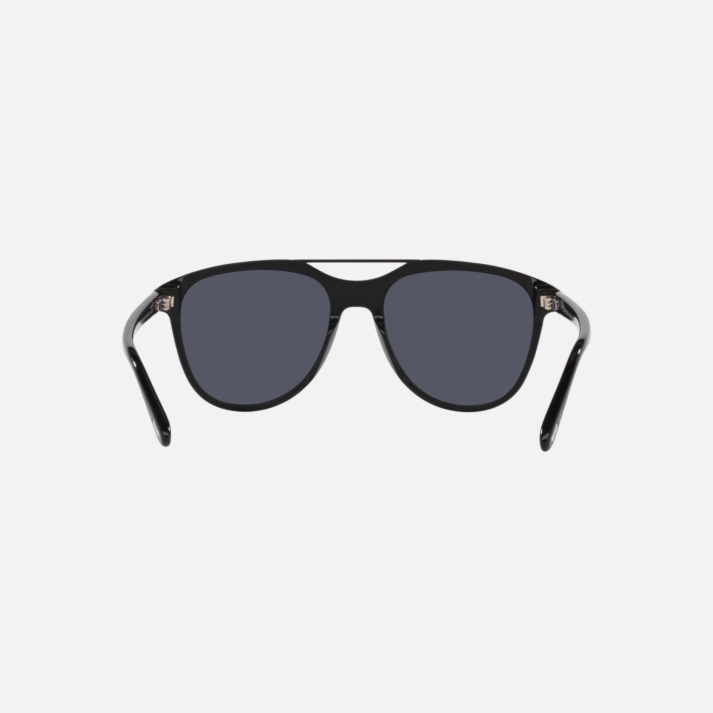 Tom 54mm Ford Damian Black Pilot Men Sunglasses - Side View