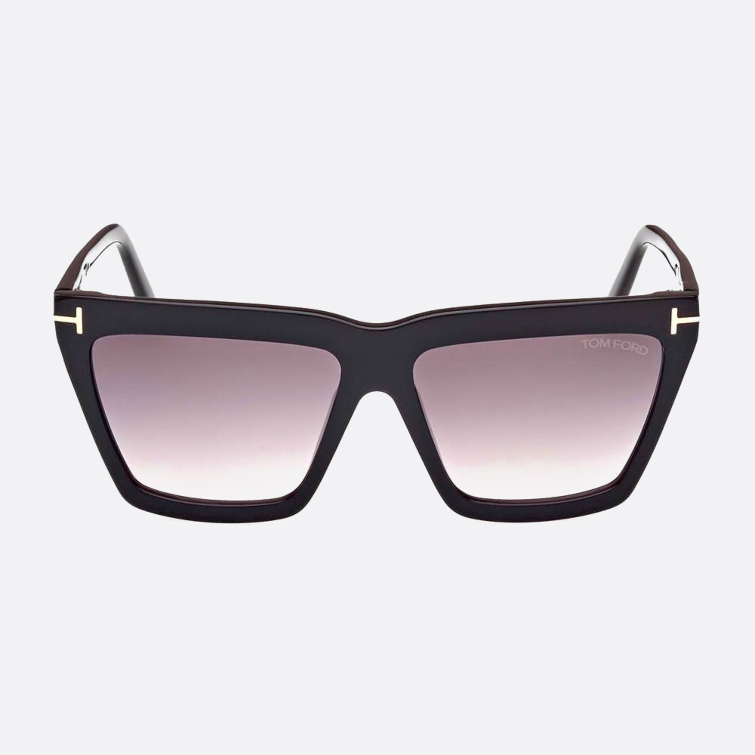 Tom 56mm Ford Eden 01b Black Geometric Women Sunglasses - Main View
