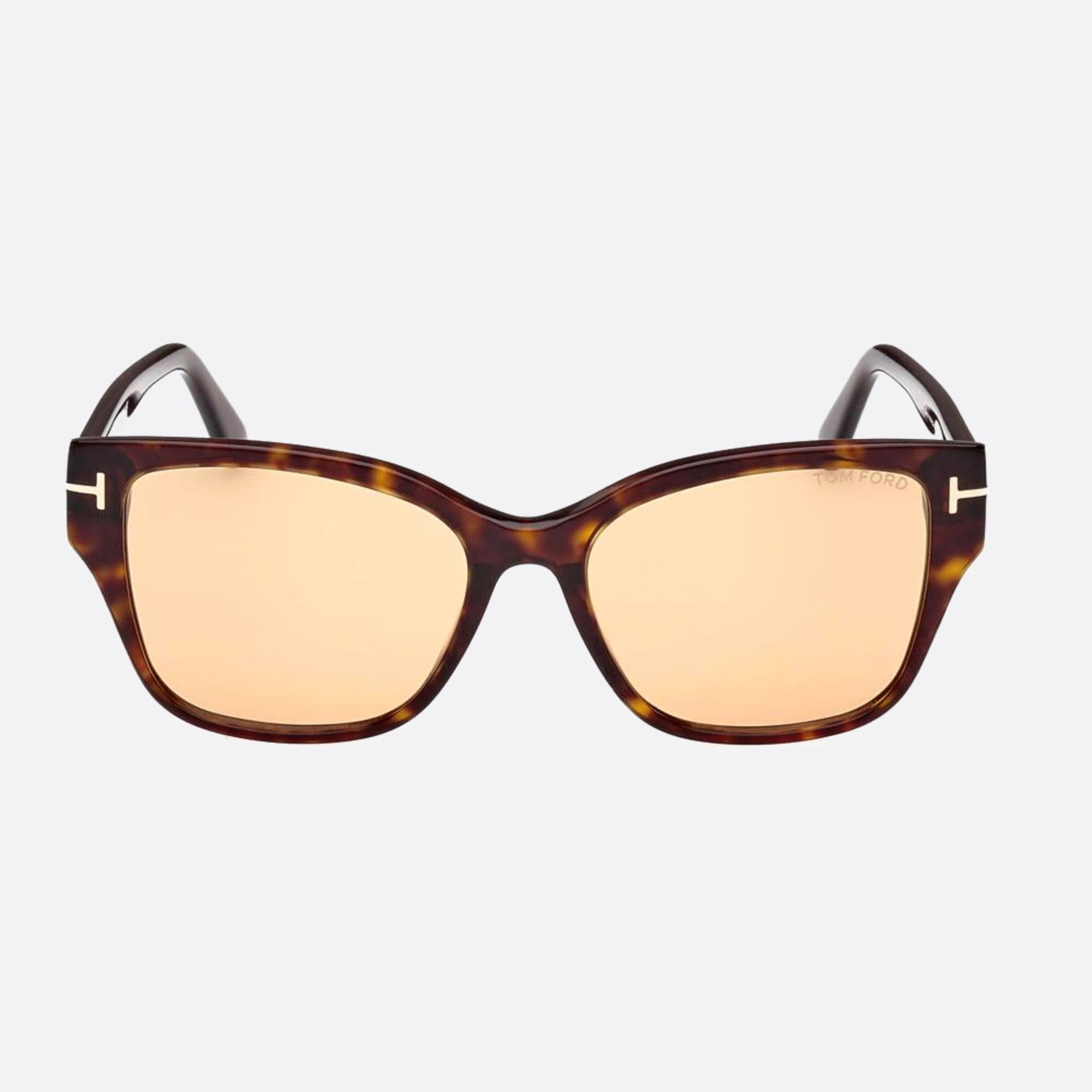 Tom 55mm Ford Elsa 52e Havana Butterfly Photochromic Women Sunglasses - Main View