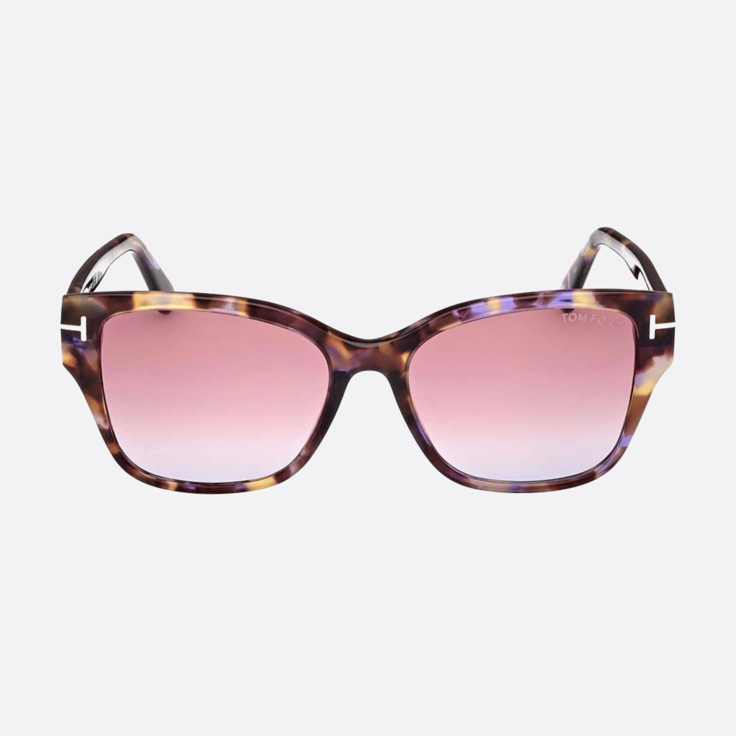 Tom 55mm Ford Elsa 55z Havana Butterfly Women Sunglasses - Main View