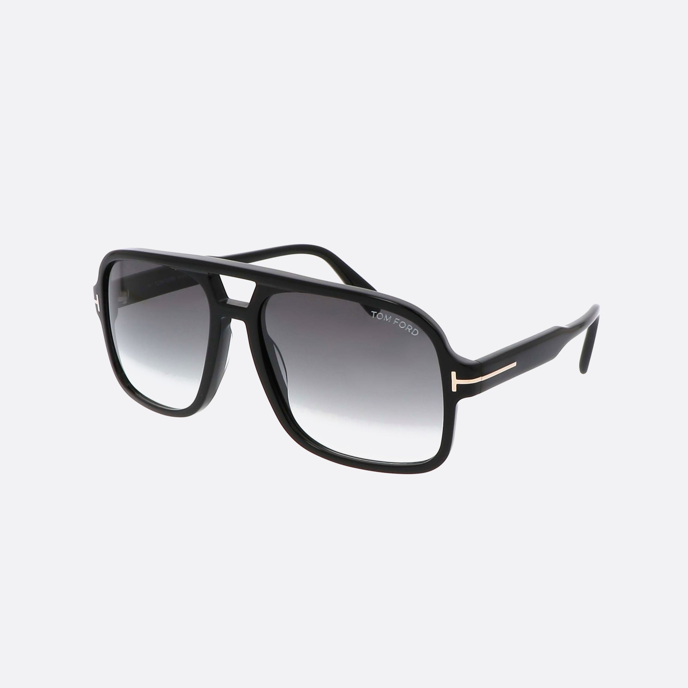 Tom 60mm Ford Falconer Ft0884 01b Black Pilot Men Sunglasses - Main View