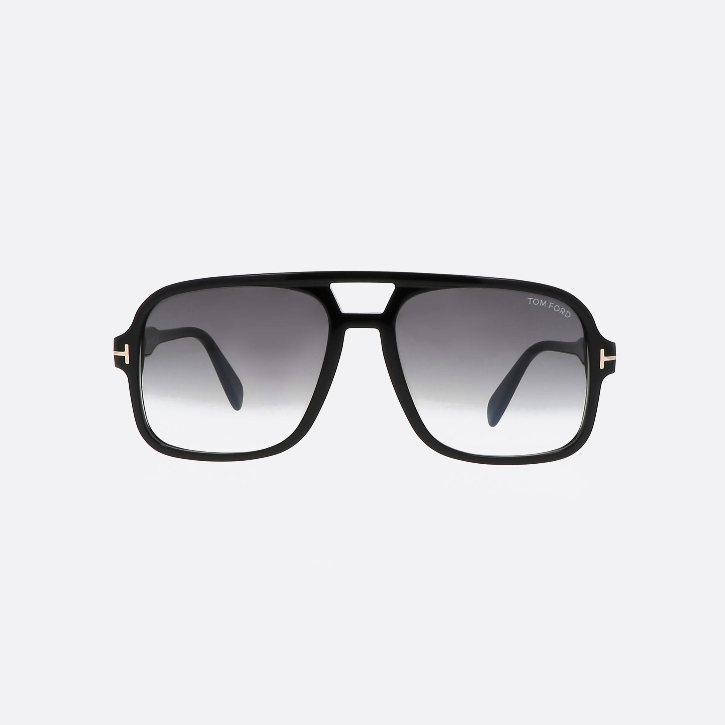 Tom 60mm Ford Falconer Ft0884 01b Black Pilot Men Sunglasses - Side View