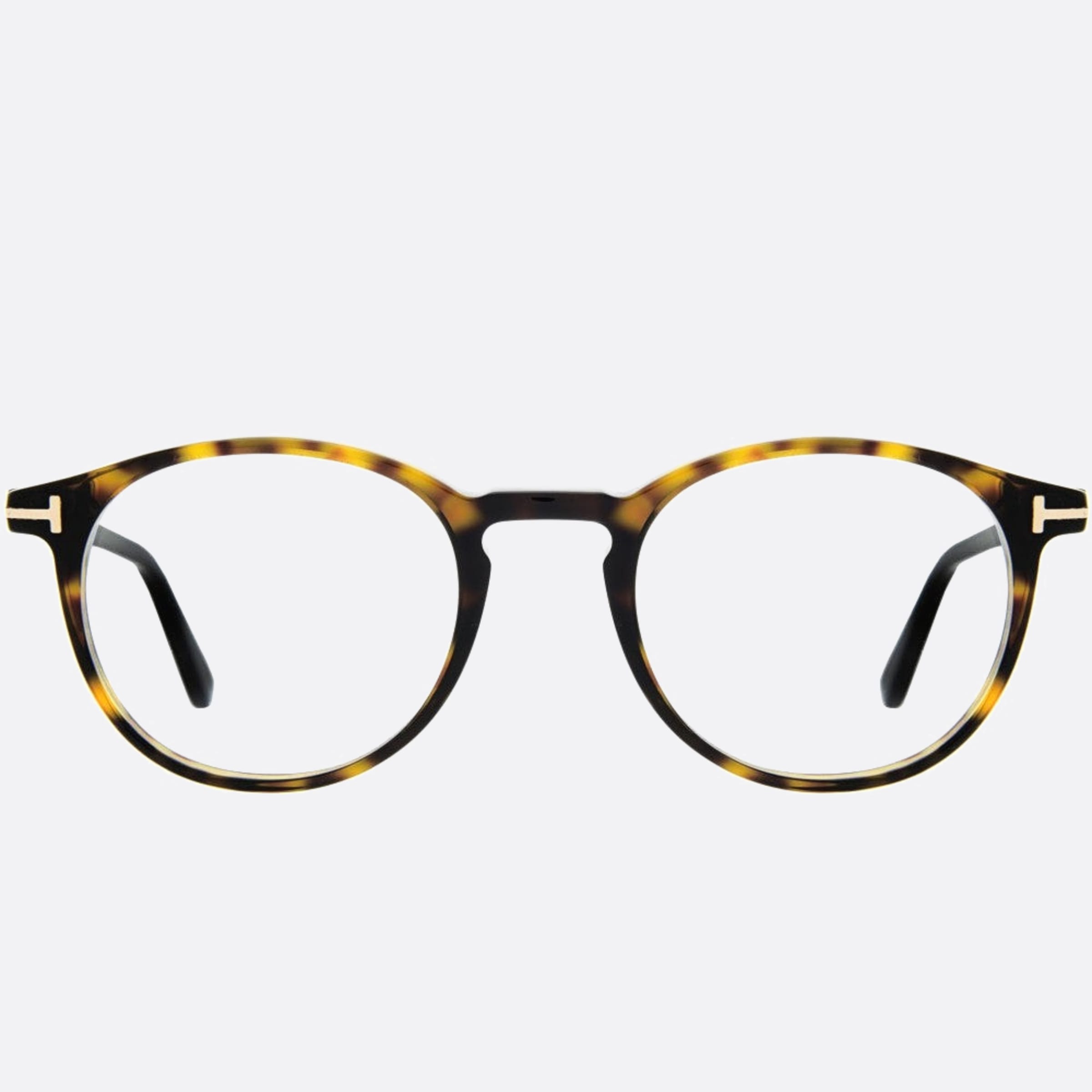 Tom 48mm Ford Havana Round Men Eyeglasses - Main View