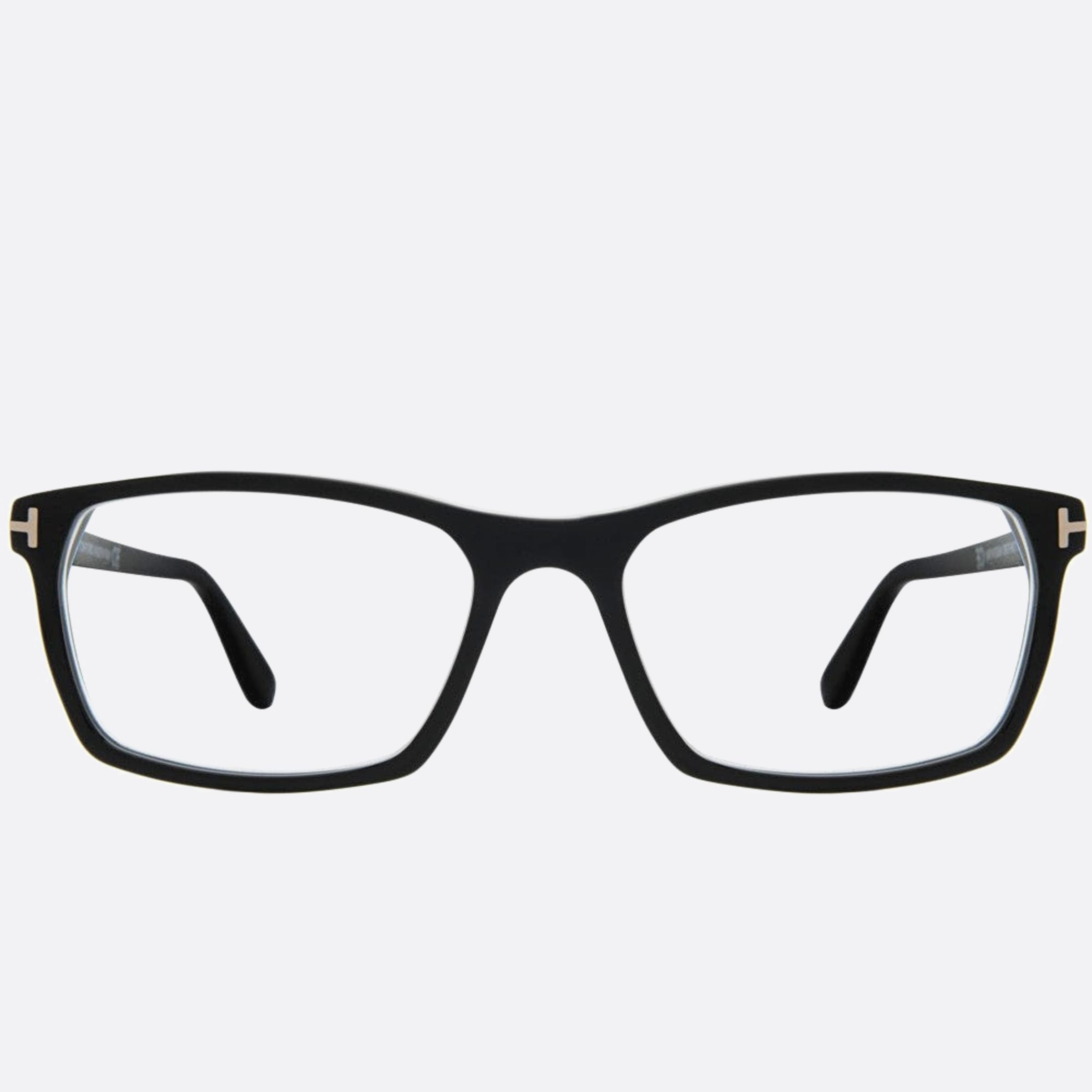 Tom 56mm Ford Black Geometric Men Eyeglasses - Main View