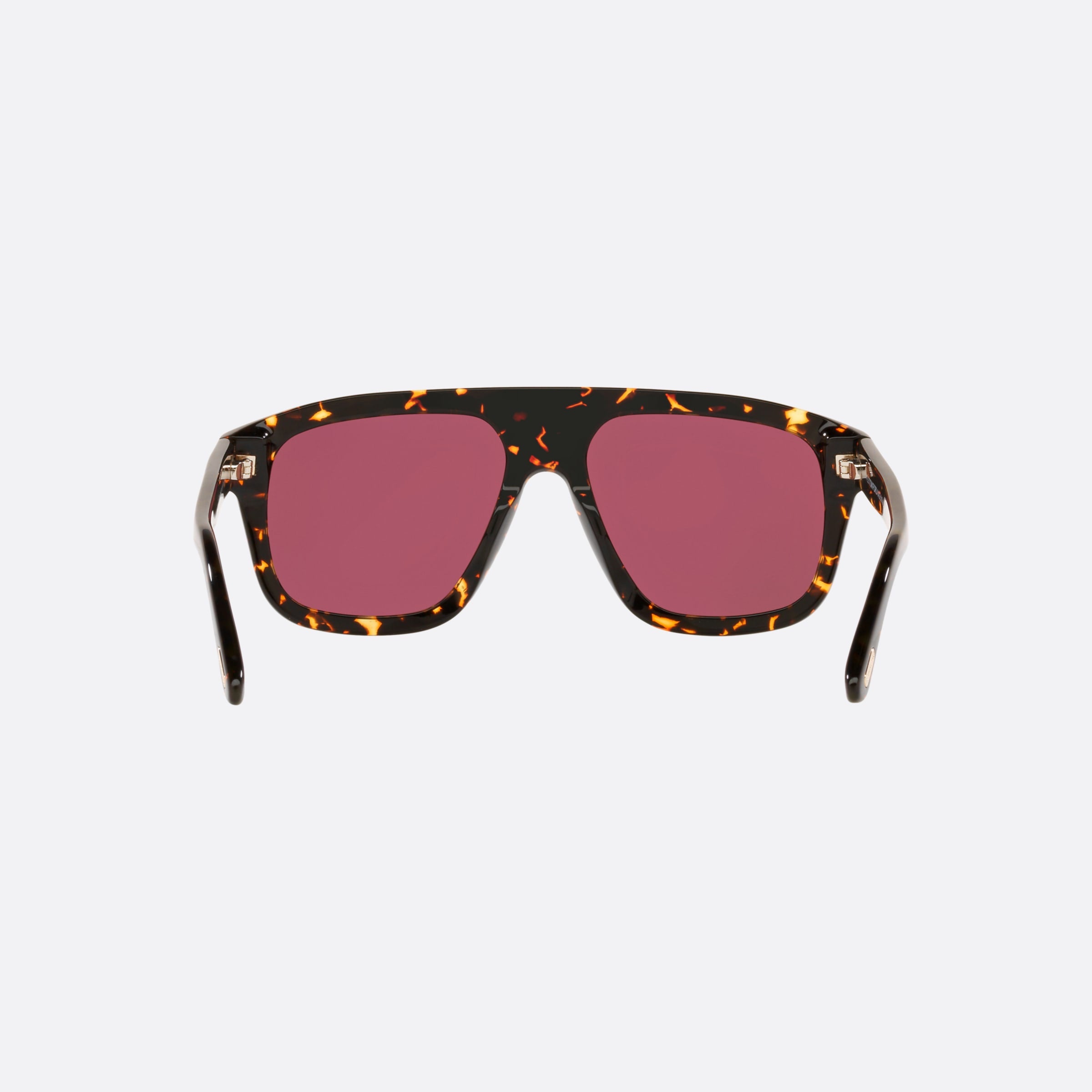 Tom 56mm Ford Ft0777 Tortoiseshell Square Men Sunglasses - Side View