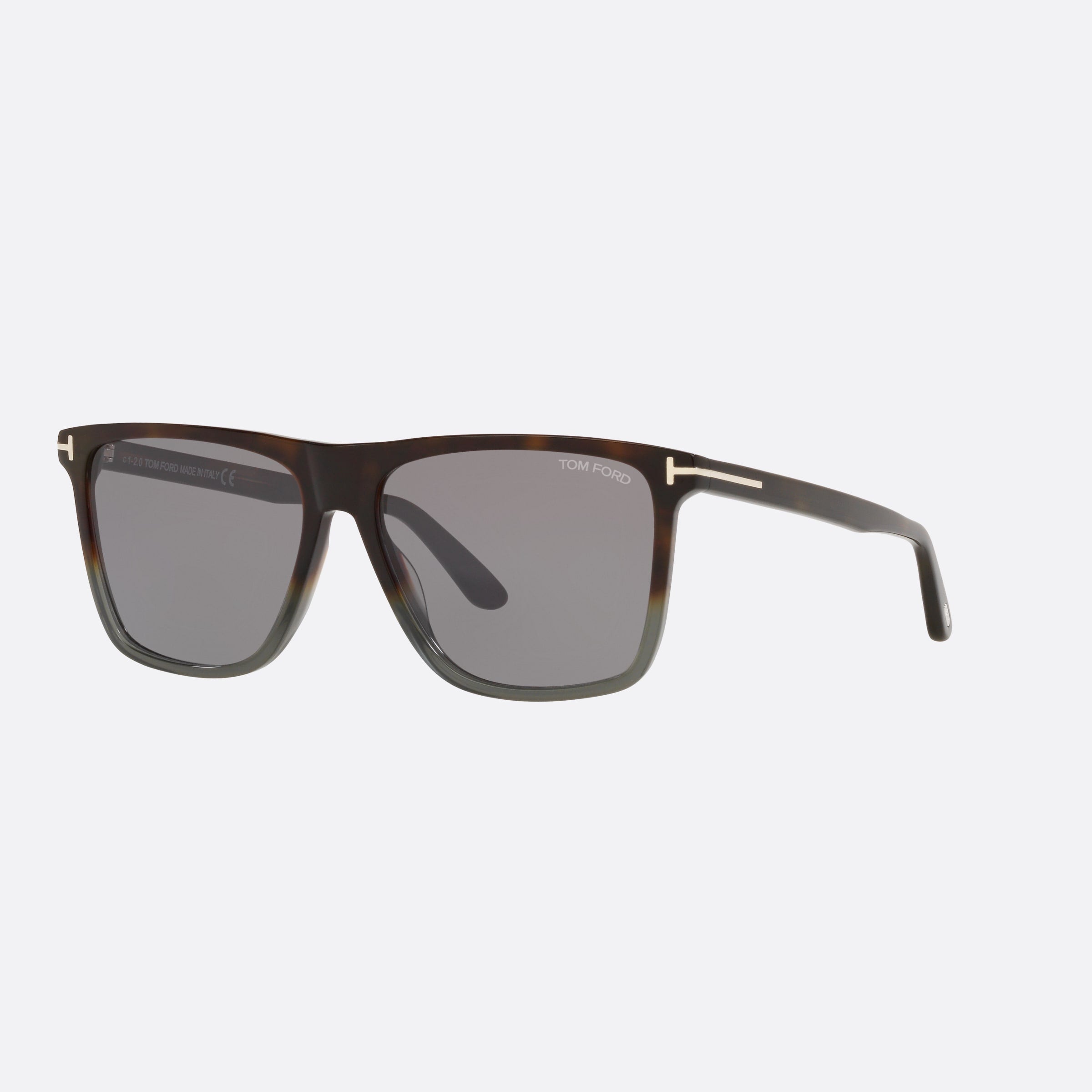 Tom 59mm Ford Ft0832 Tortoise Square Men Sunglasses - Main View
