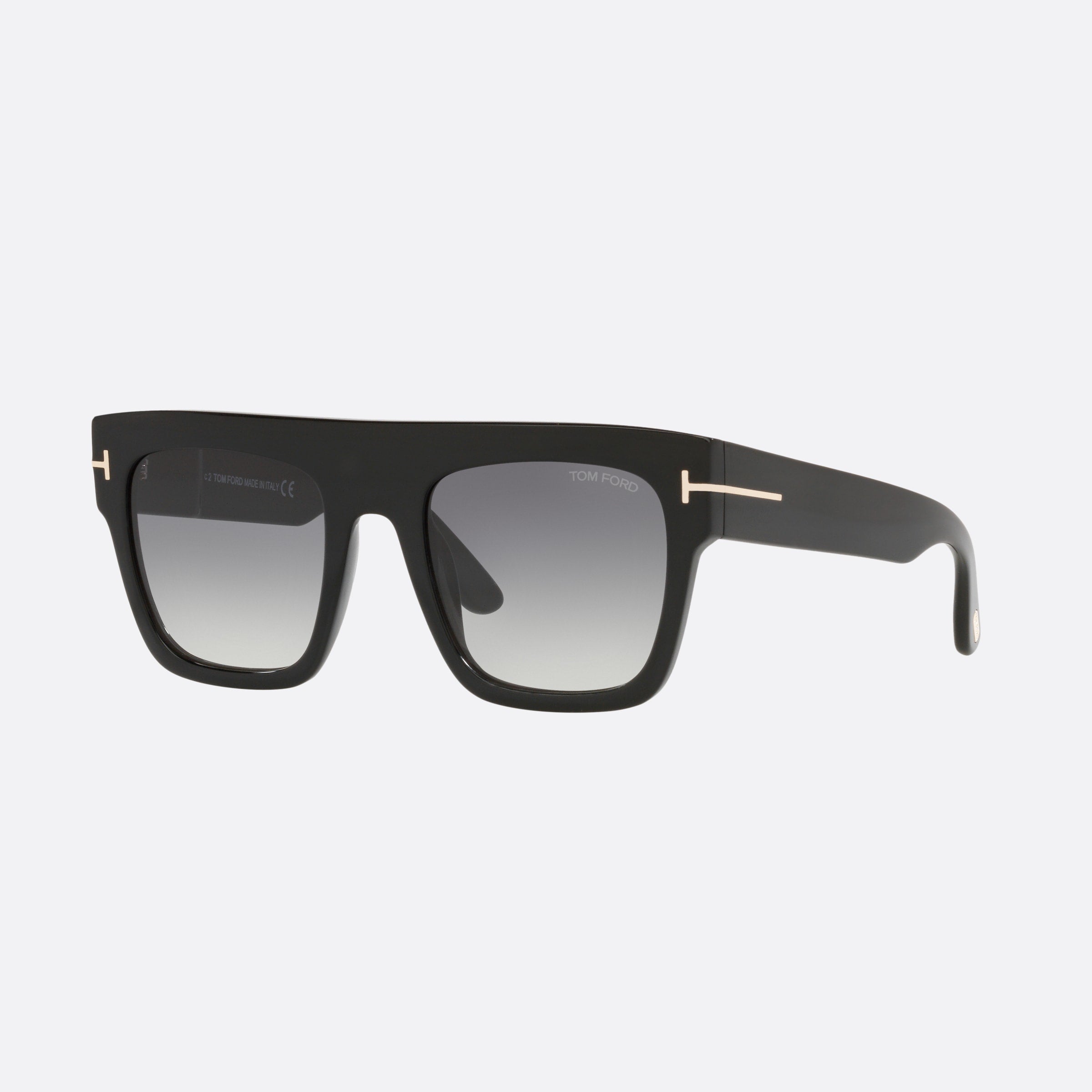 Tom 52mm Ford Ft0847 01b Black Square Women Sunglasses - Main View