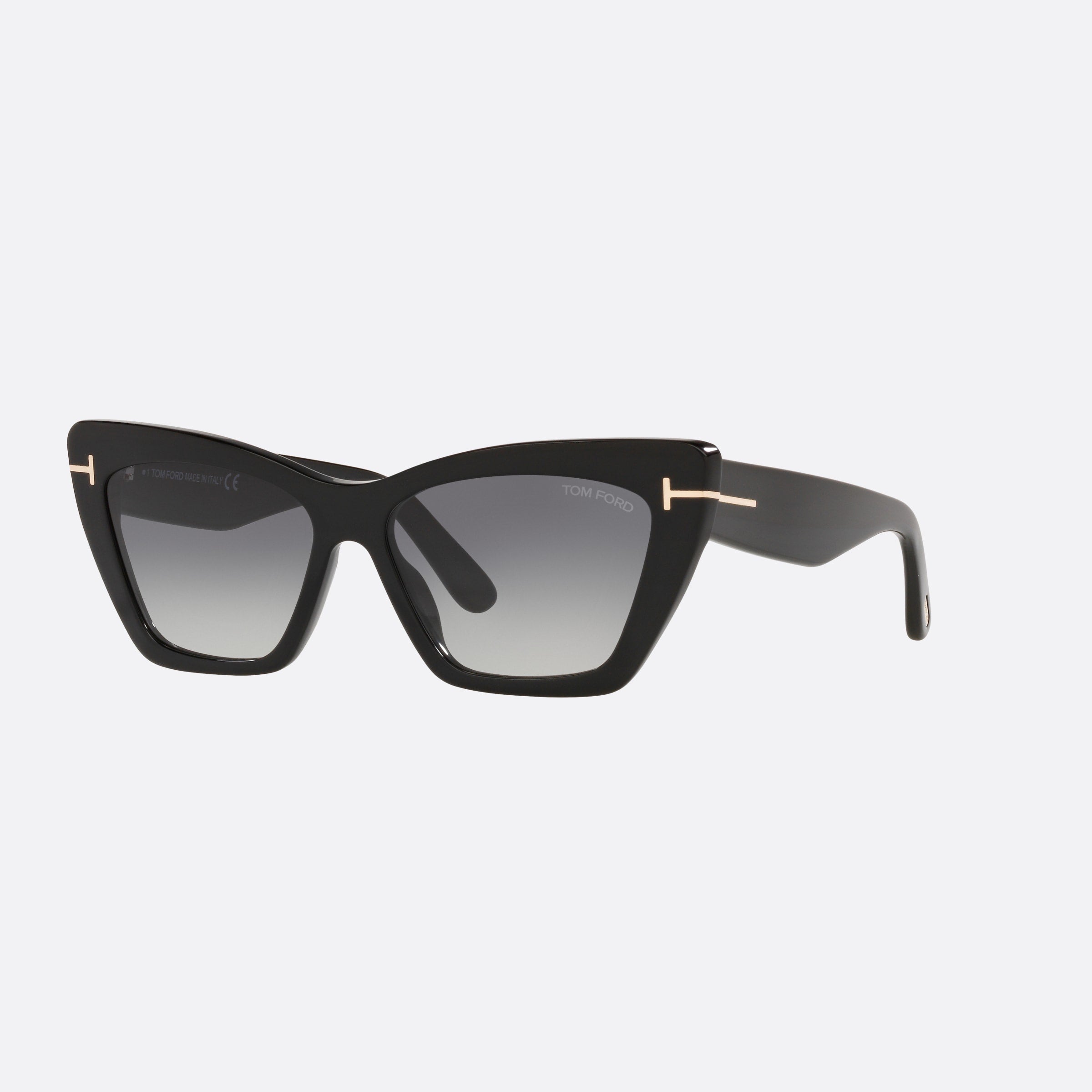 Tom 56mm Ford Ft0871 Black Cat Eye Women Sunglasses - Main View